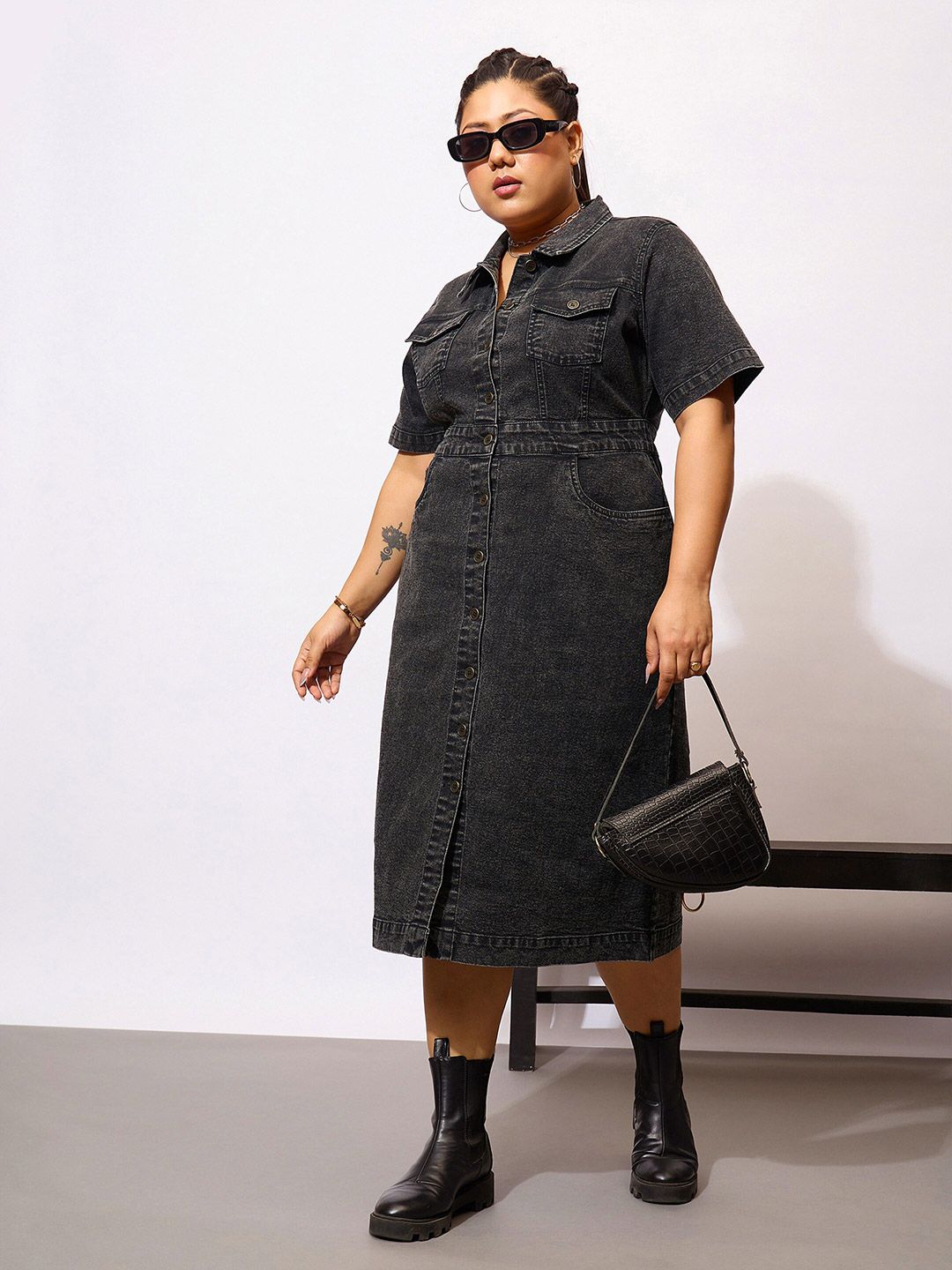 amazon denim maxi dress Denim maxi dress in blue - Dries Van Noten