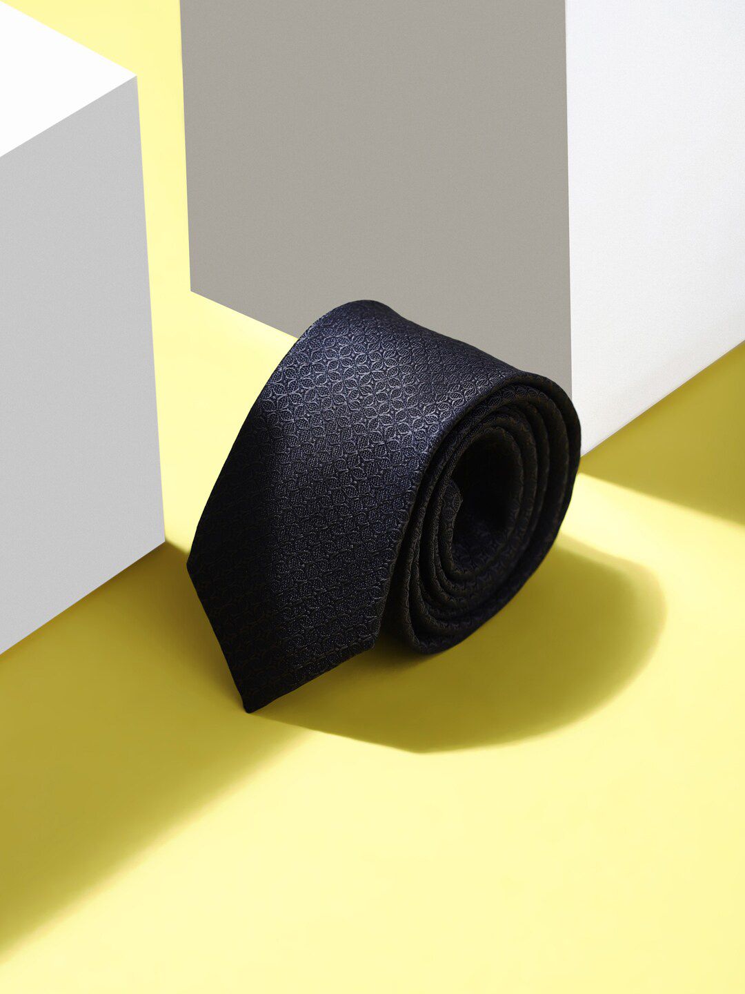 Louis Philippe Men Textured Broad Tie