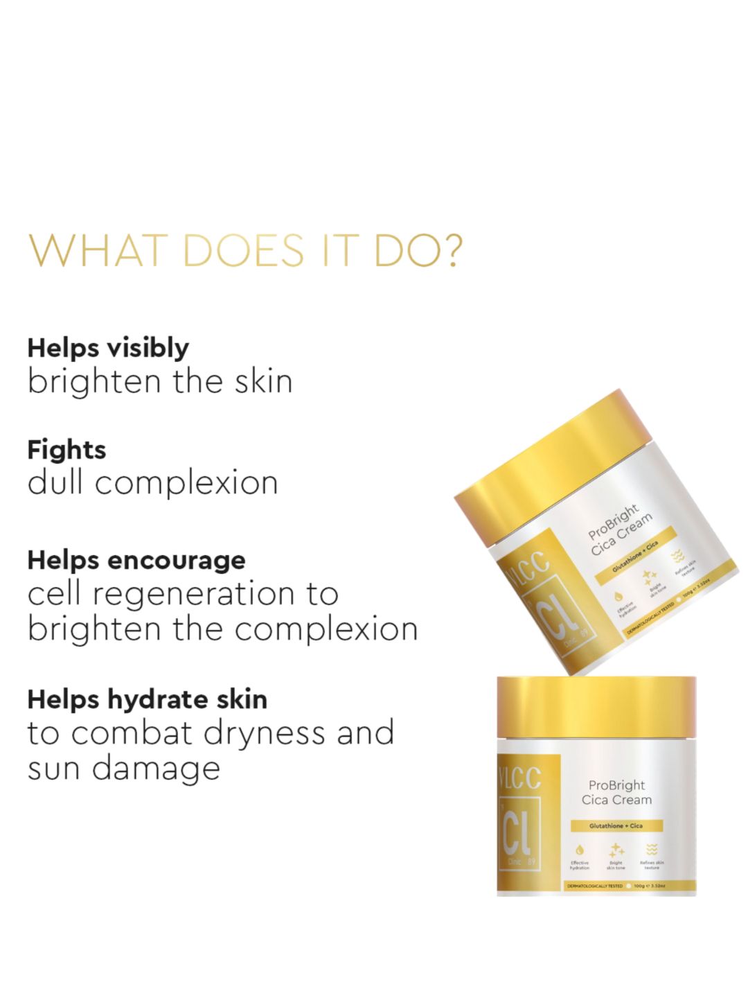 glutathione gummies benefits and side effects Buy VLCC Clinic ProBright Cica Cream with Glutathione - 100g - Day Cream  for Women 29213550
