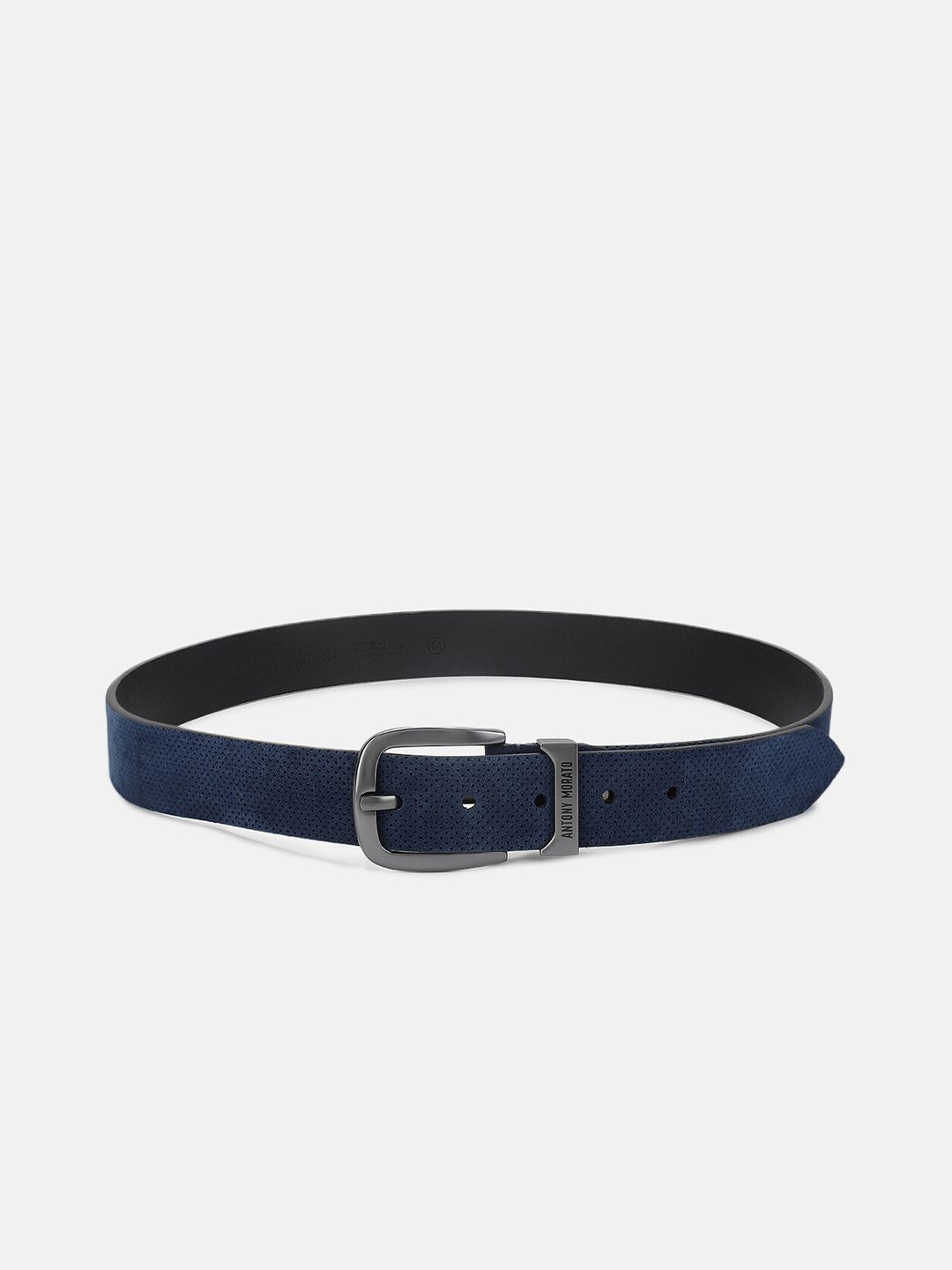 Antony Morato Men Textured Leather Belt