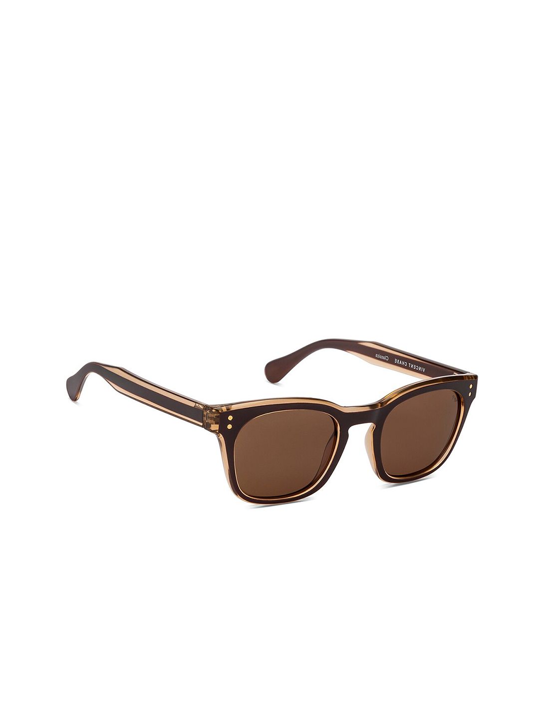 Vincent Chase by Lenskart Unisex Square Sunglasses With Polarised and UV Protected Lens 215958