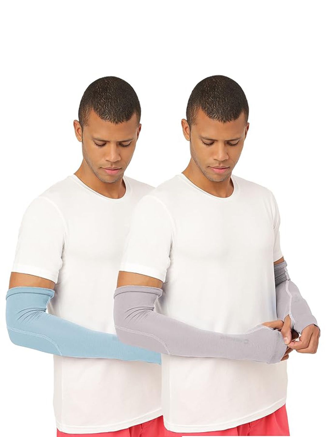 FREECULTR Pack Of 2 Unisex Patterned Breathable Bamboo Cotton Riding Gloves