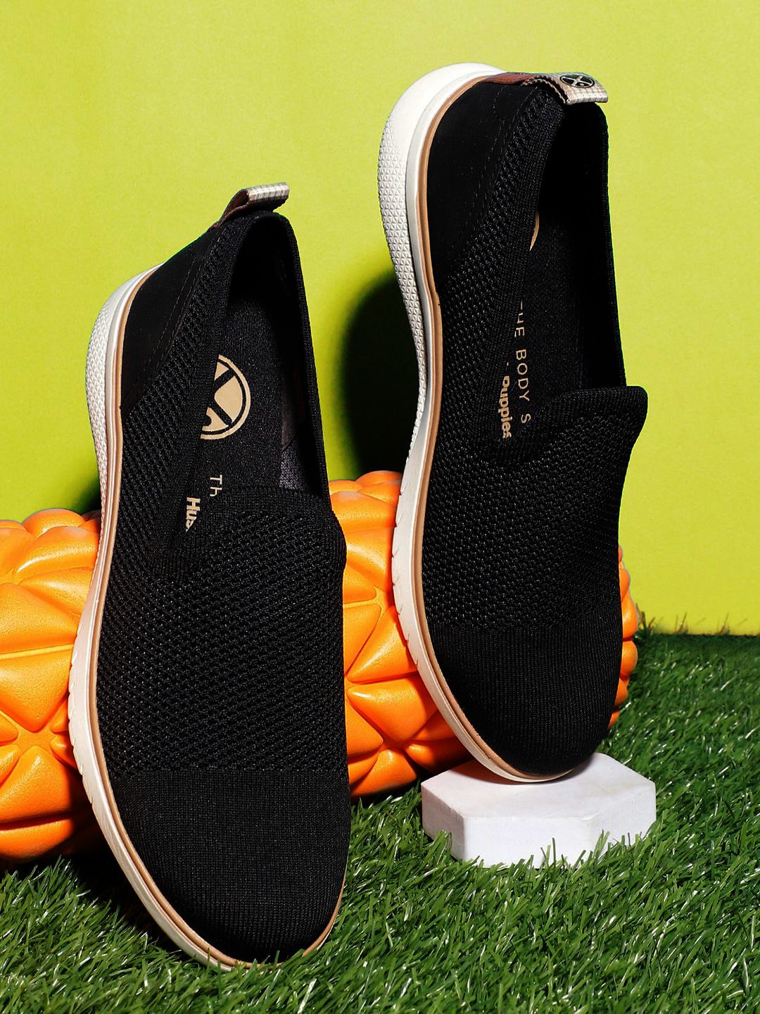 Hush Puppies Hush Puppies Women Round Toe Textile Slip-On Sneakers