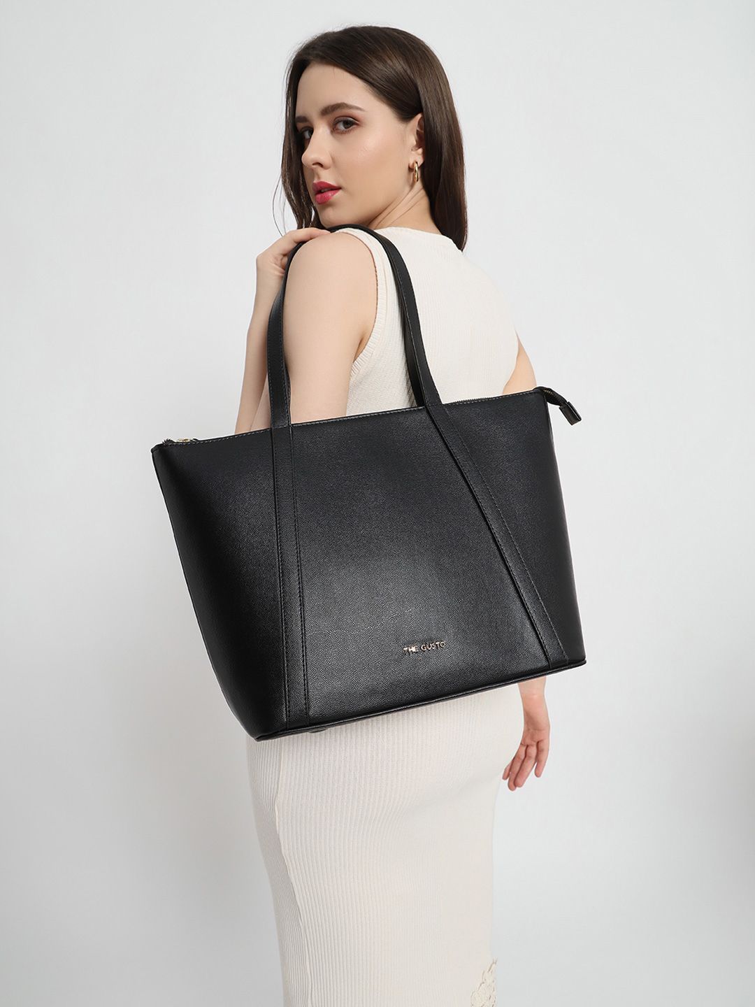 Oversized Bucket Tote Bag THE GUSTO Oversized Bucket Tote Bag