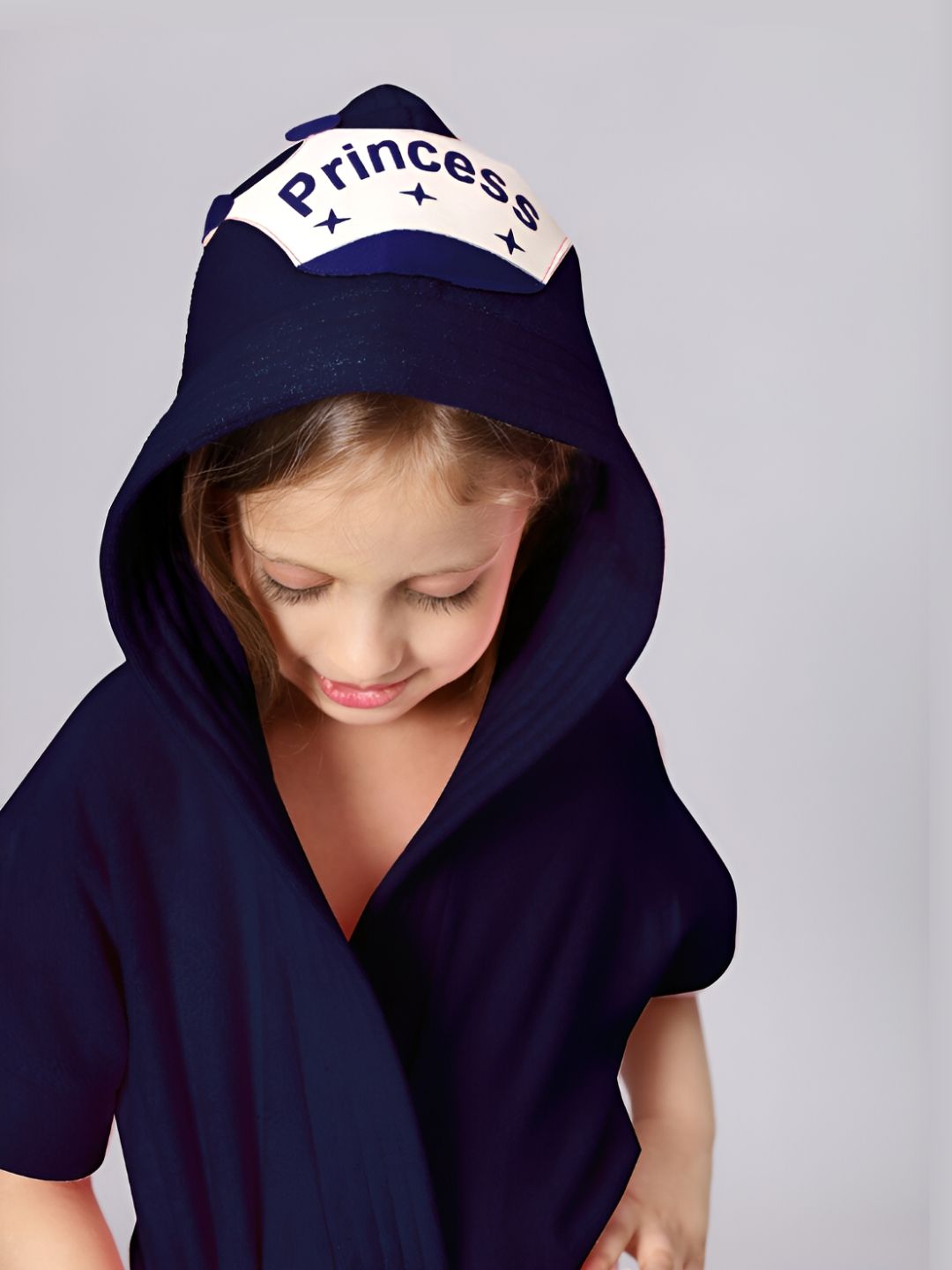 LacyLook Girls Hooded Micro Terry Bath Robe