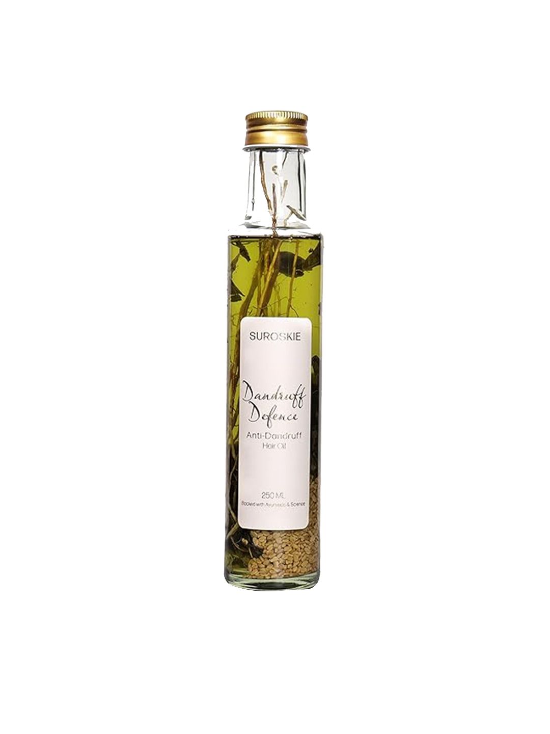 SUROSKIE Dandruff Defence Anti-Dandruff Hair Oil with Rosemary & Argan - 250 ml