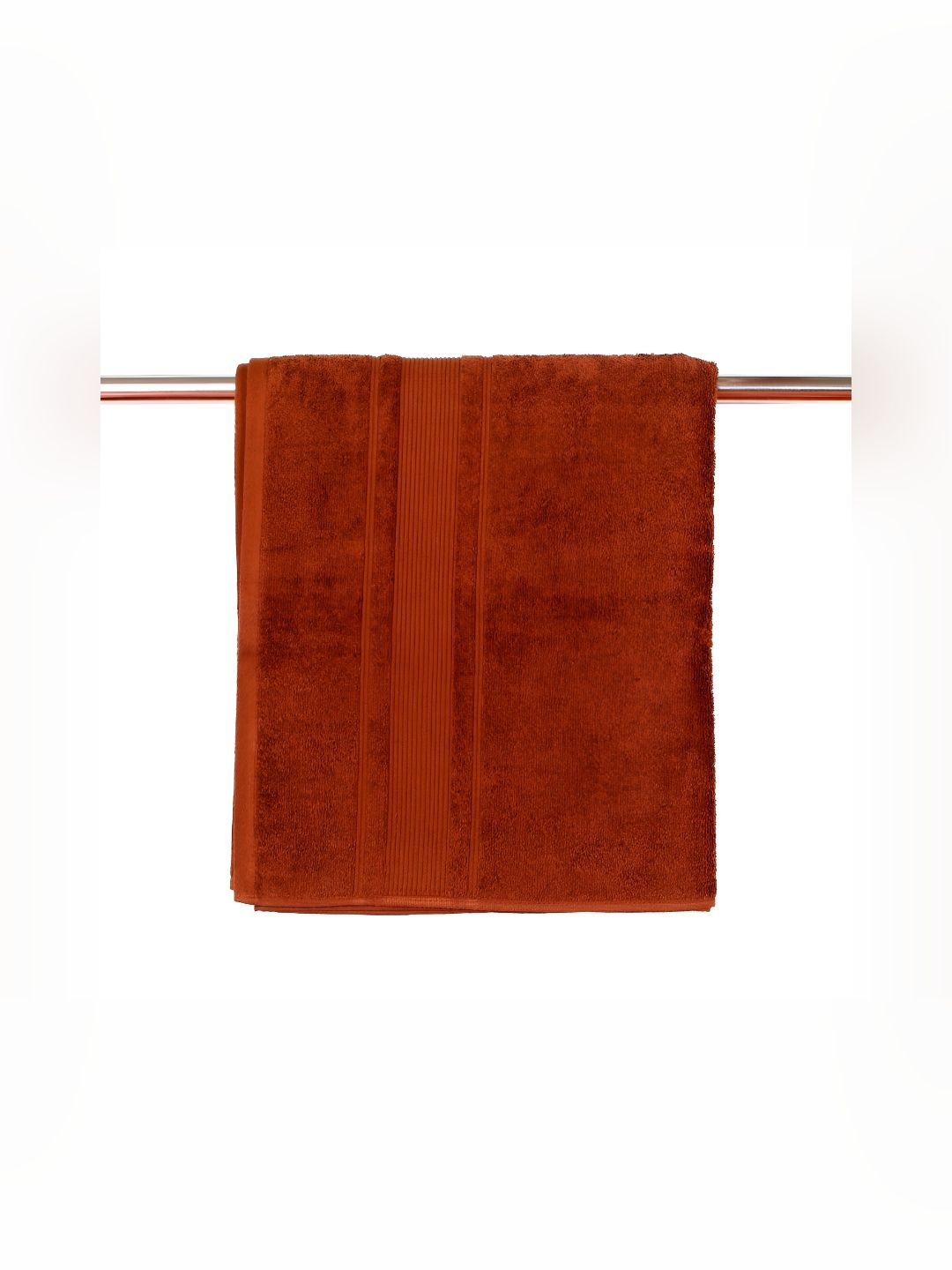 HANDICRAFT PALACE Brown Cotton 300 GSM Bath Towel