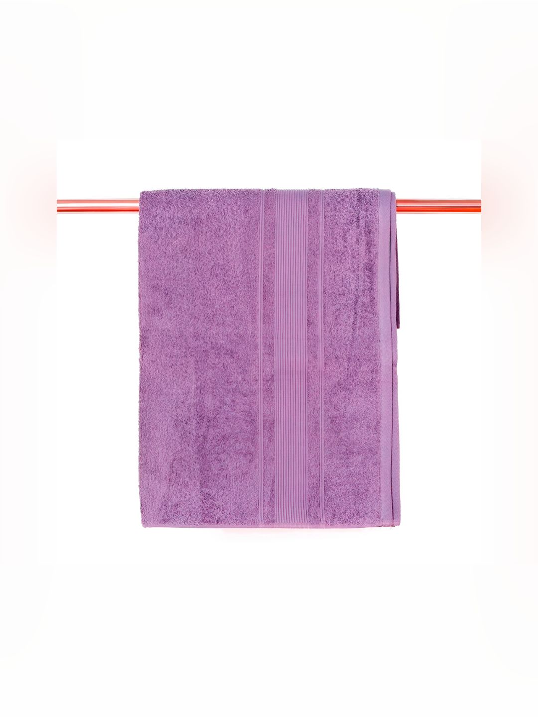 HANDICRAFT PALACE Grey Cotton 300 GSM Bath Towel