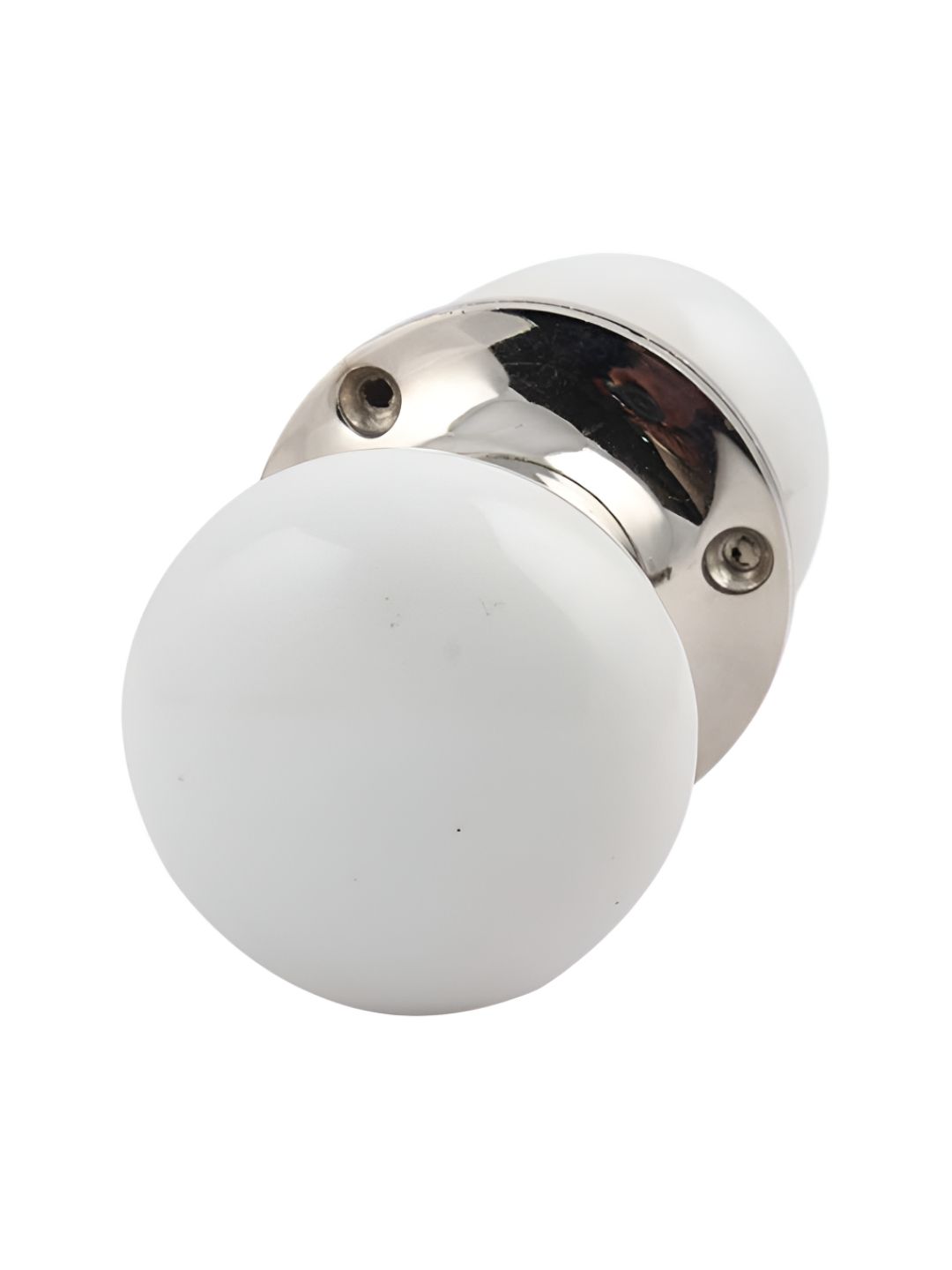 Indianshelf White Mortice Door Handle