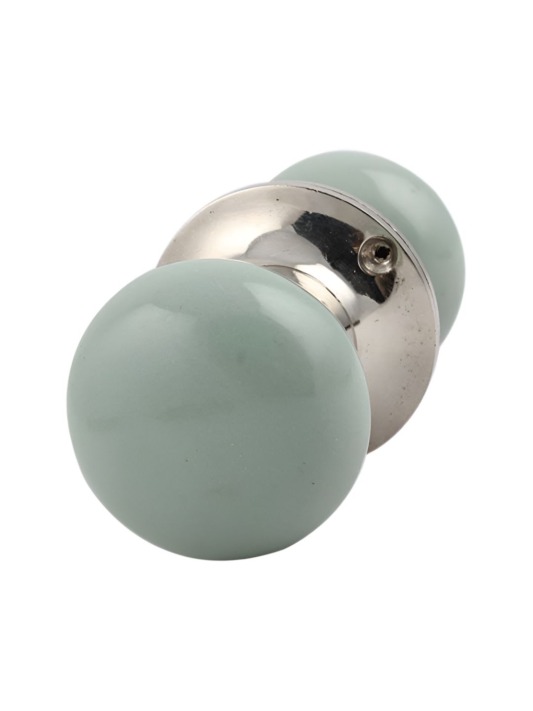 Indianshelf Green Mortice Door Handle
