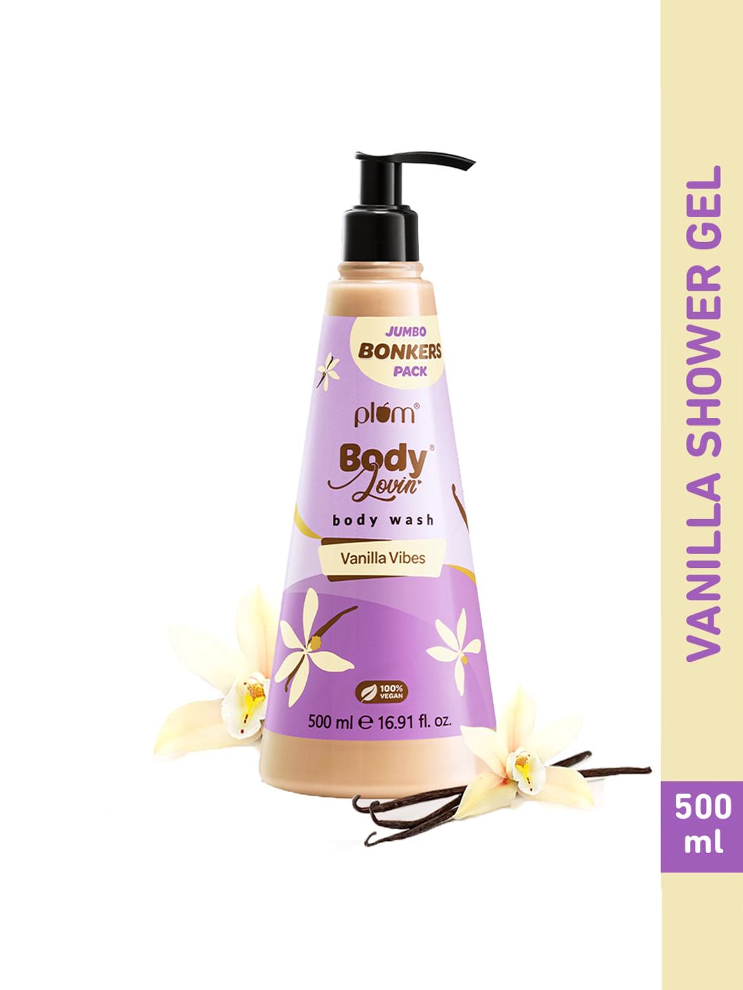 Plum BodyLovin' Vanilla Vibes Body Wash - 500ml