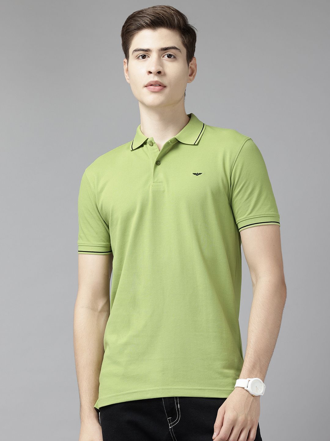 Park Avenue Polo Collar Slim Fit T-shirt