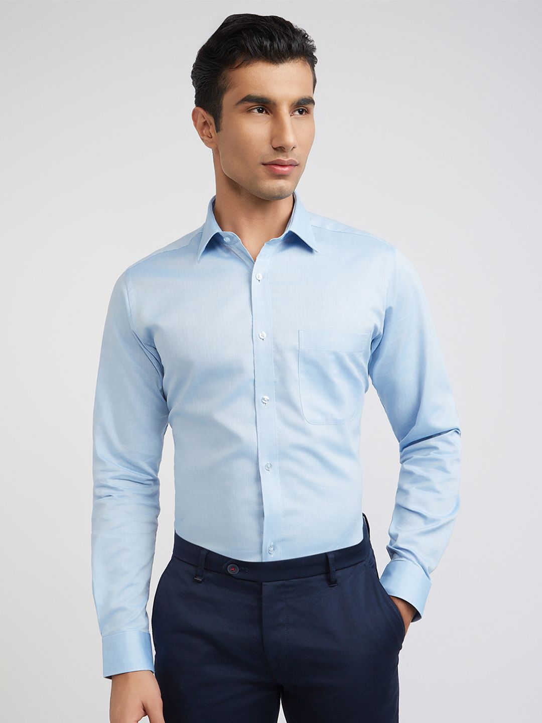 Raymond Pure Cotton Slim Fit Formal Shirt