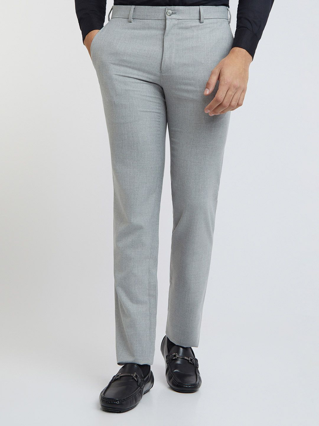 Raymond Men Slim Fit Formal Trousers