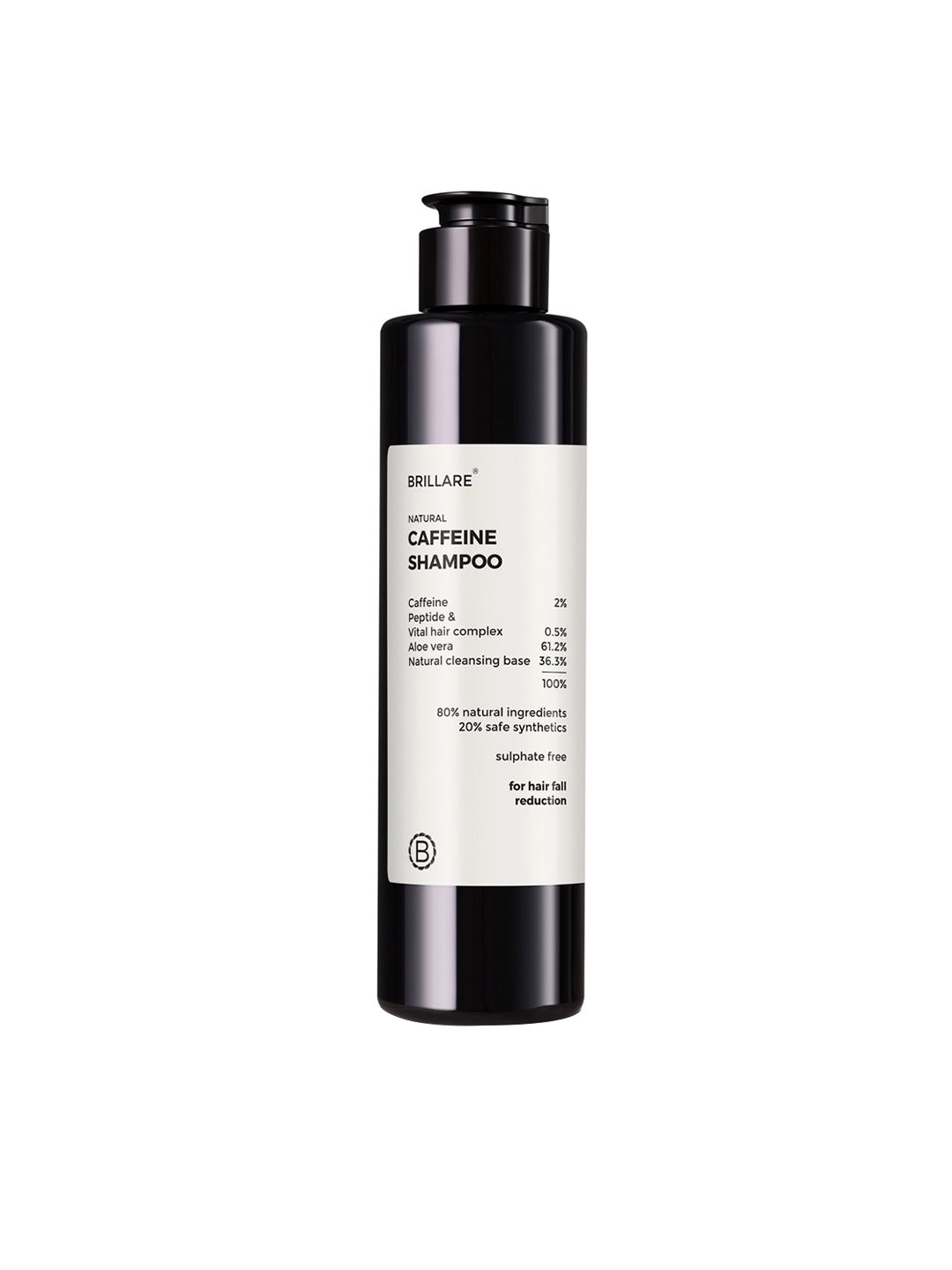 BRILLARE Sulphate Free Caffeine Shampoo for Hairfall Reduction  - 200 ml