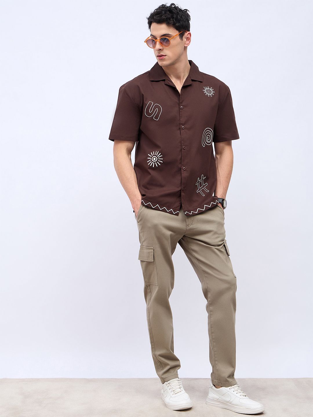 Styli Men Slim Fit Stretch Chinos