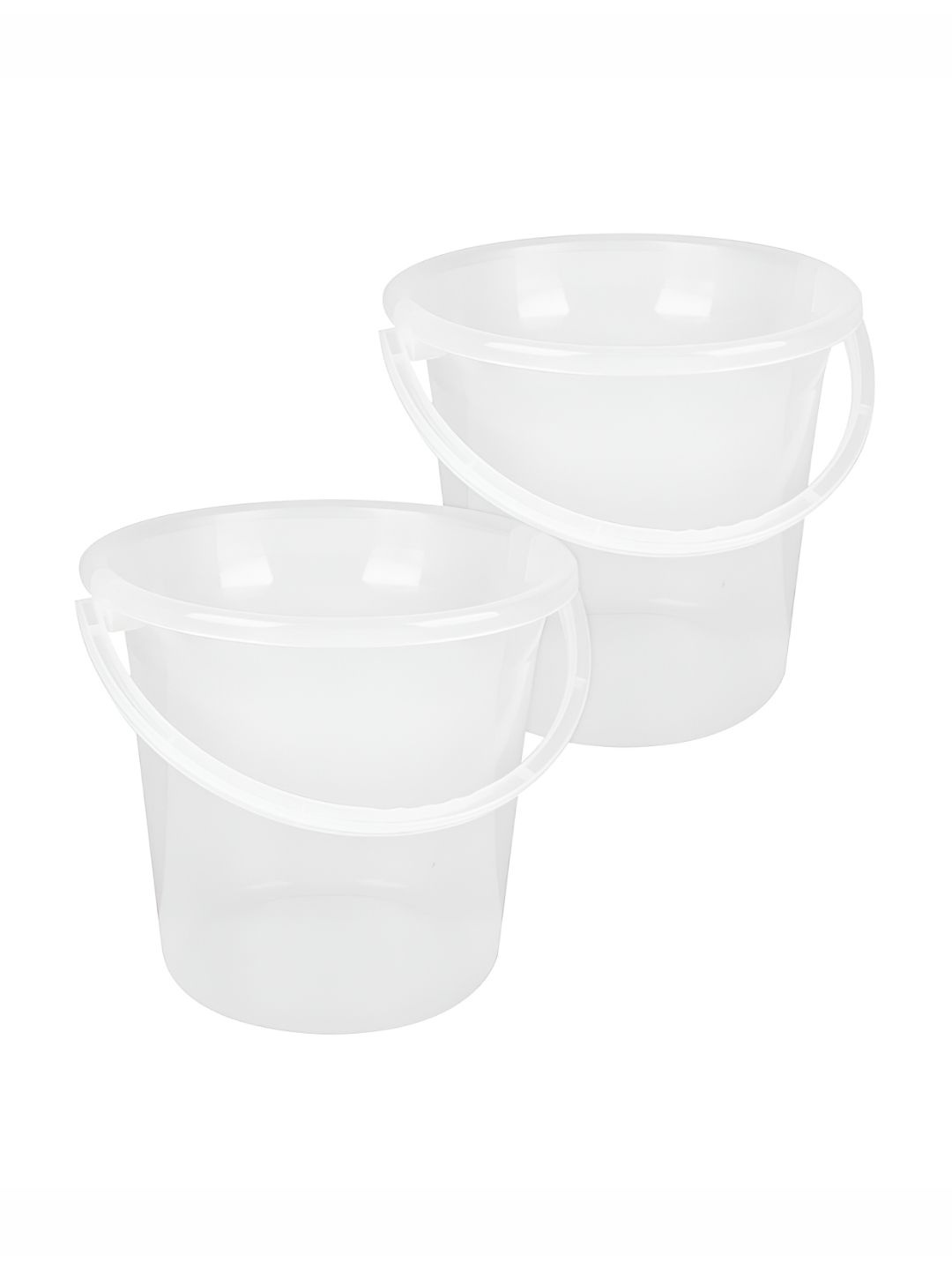 Kuber Industries Transparent Classic Bath Accessories Set 18l