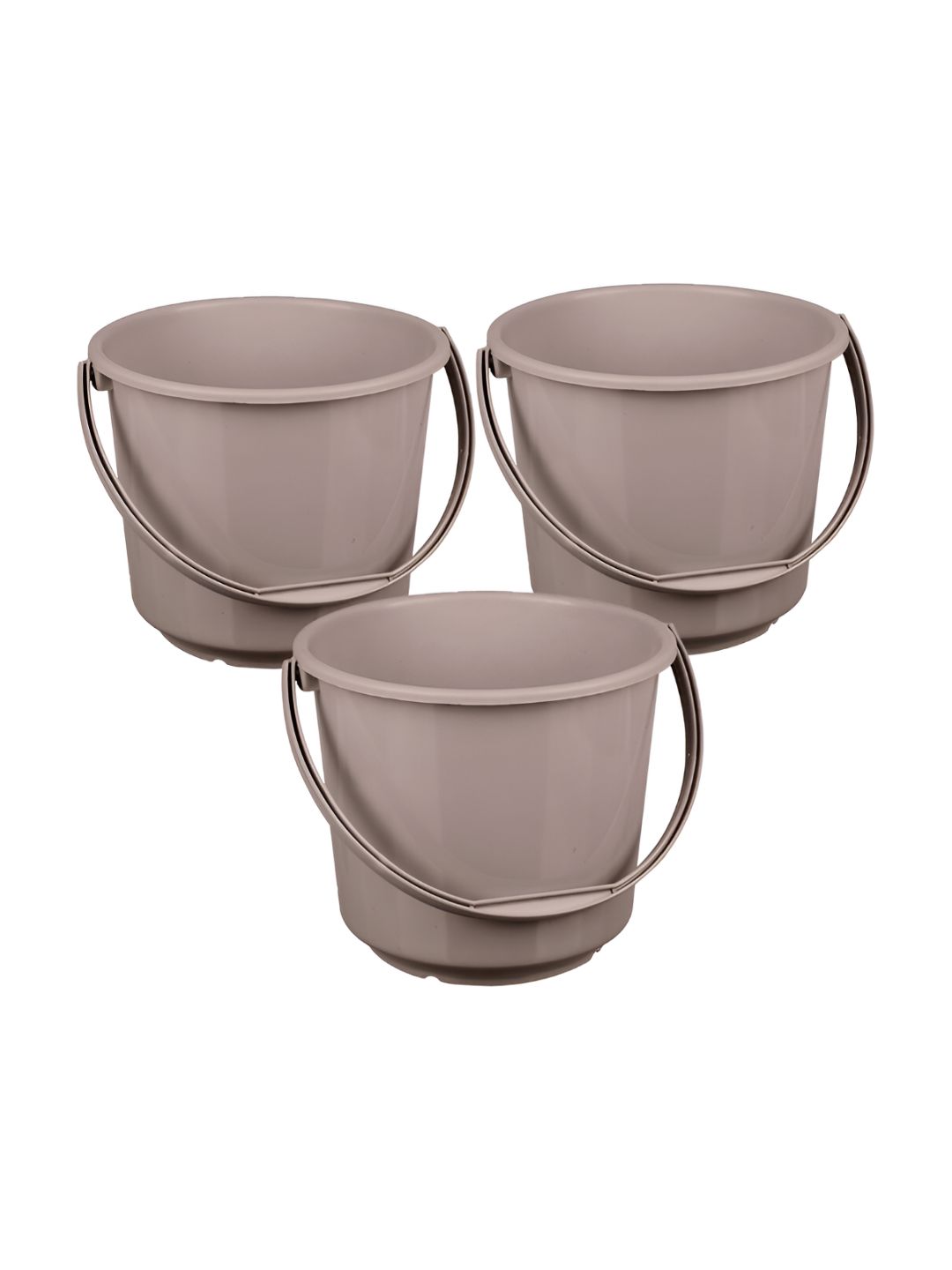 Kuber Industries Brown 3 Piece Bath Accessories Set