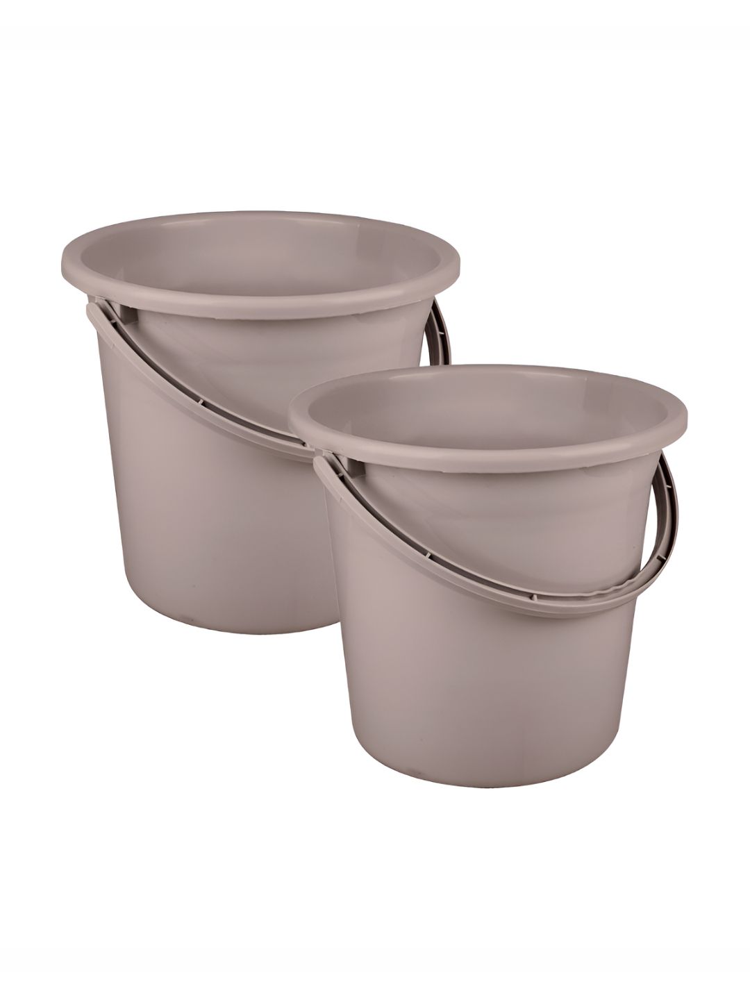 Kuber Industries Brown 2 Pieces Plastic Bath Accessories Set