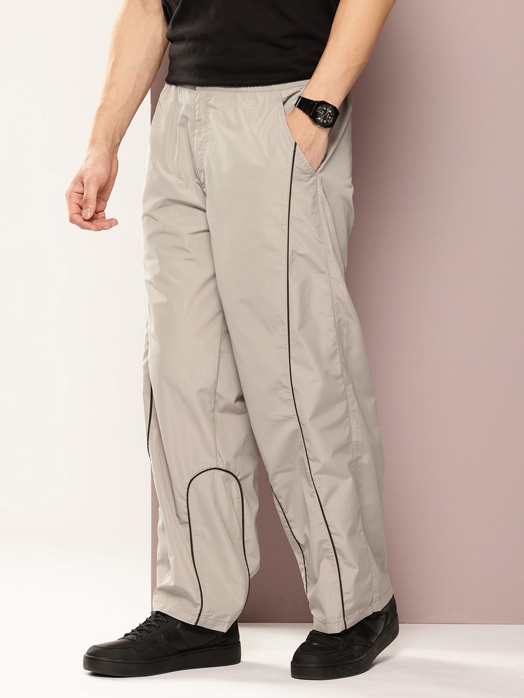 〈COCO〉K-2361 URBAN WORK BOTTOMS Buy Kook N Keech X fwd Men Casual Baggy Trousers - Trousers for