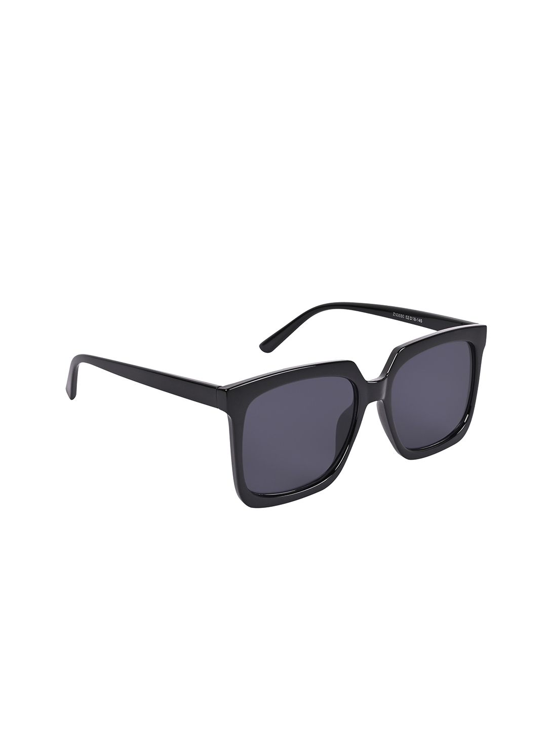 NuVew Unisex Oversized Sunglasses with UV Protected Lens ES_16474-32-NW-3555-BLK-BLK-OSWF