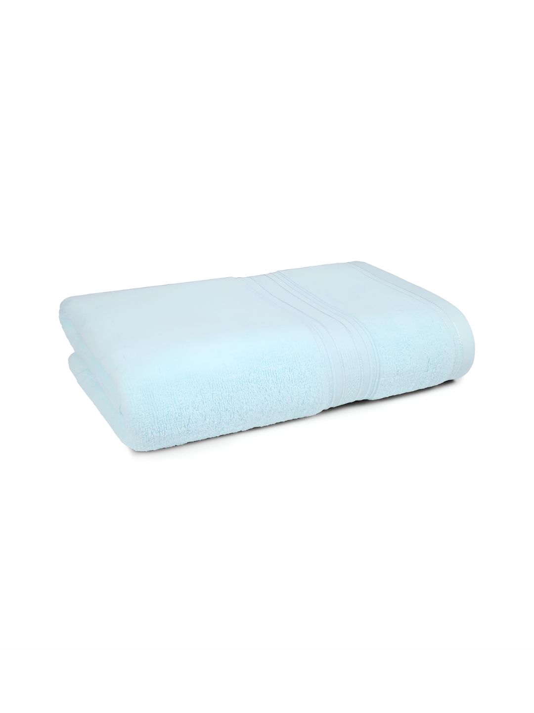 MYTRIDENT Turquoise Blue Cotton 500 GSM Bath Towel