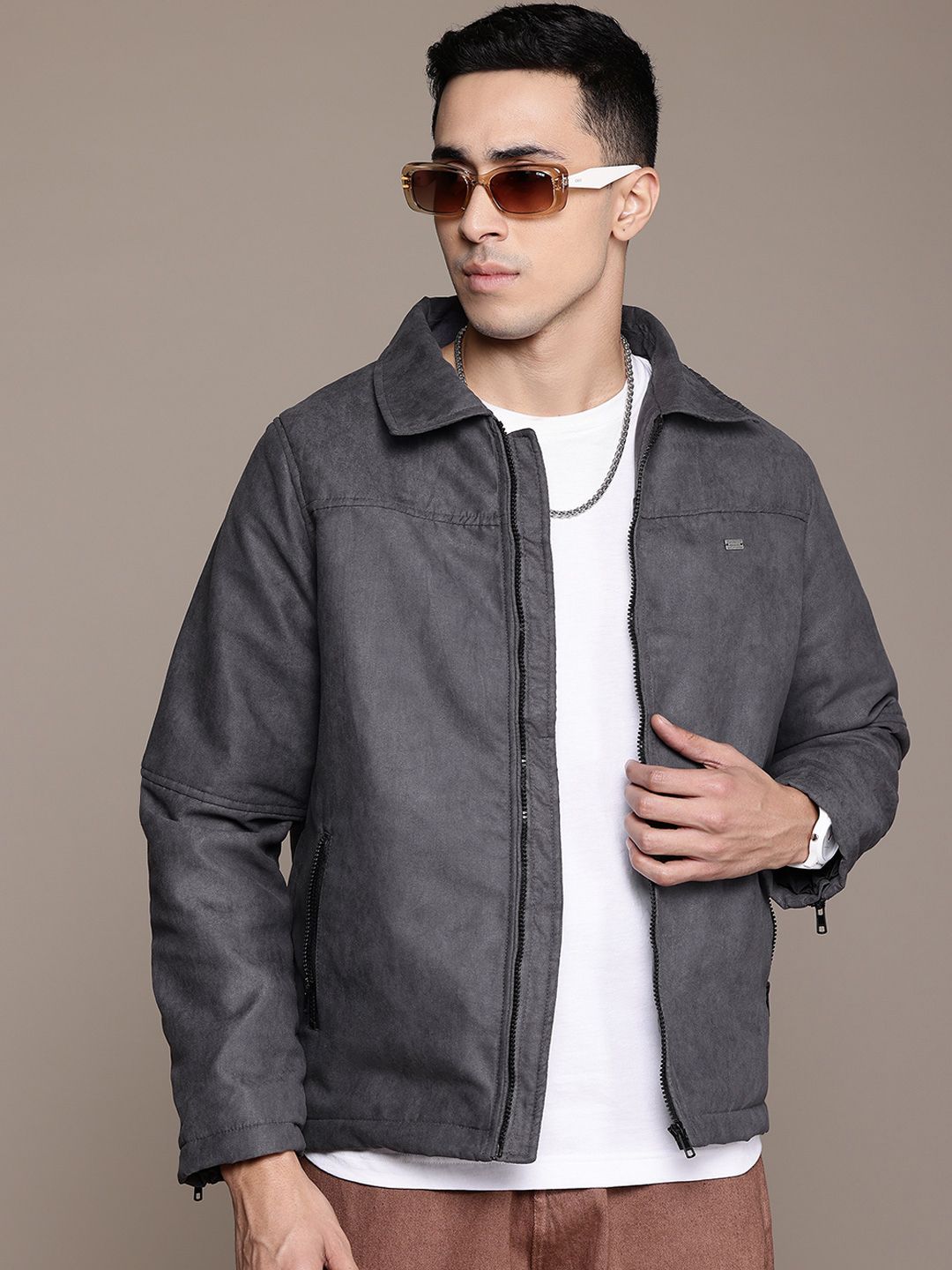 The Roadster Lifestyle Co. Lapel Collar Tailored Jacket