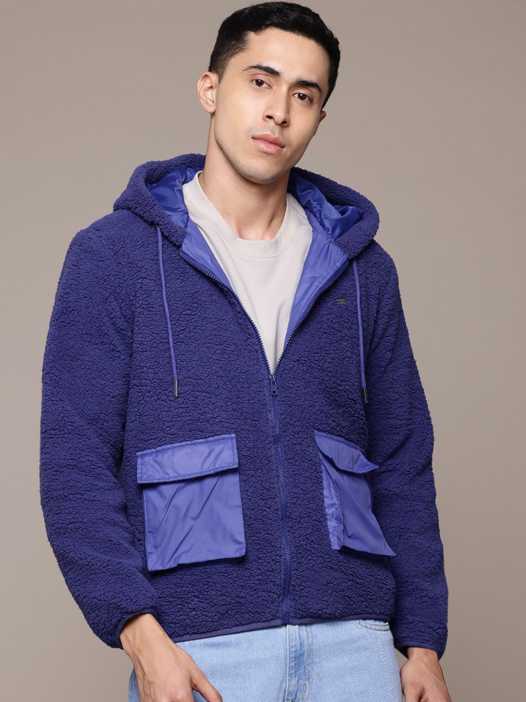 The Roadster Lifestyle Co. Sherpa Hooded Jacket
