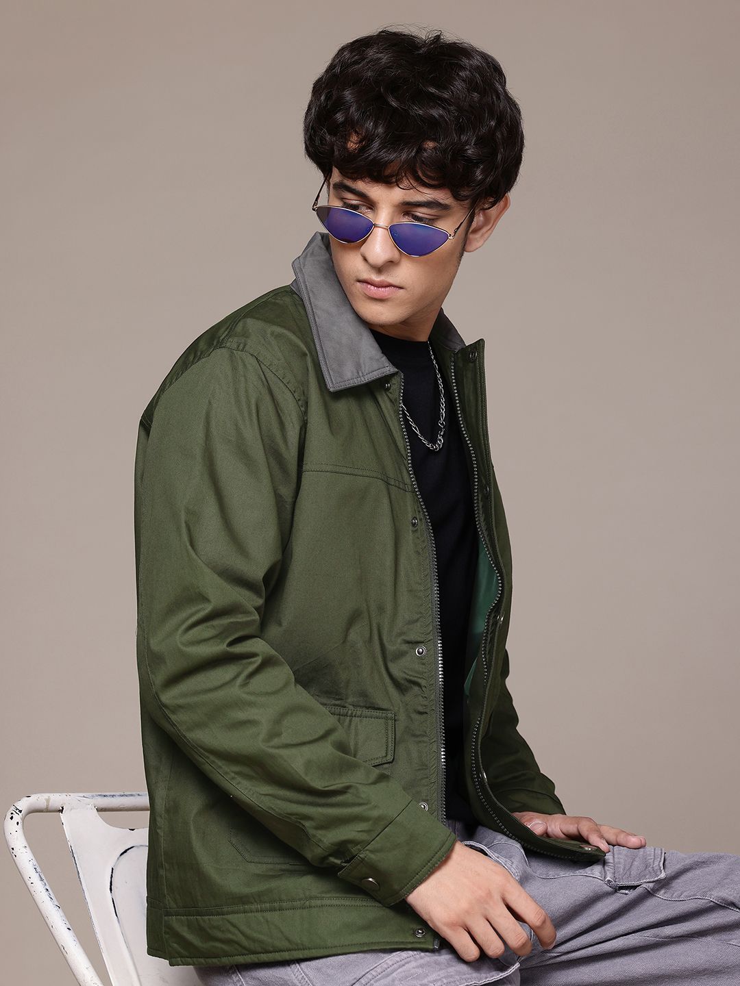The Roadster Lifestyle Co. Pure Cotton Tailored Jacket