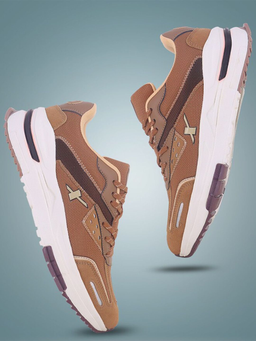 Sparx Men Textured Lace-Up Sports Shoes