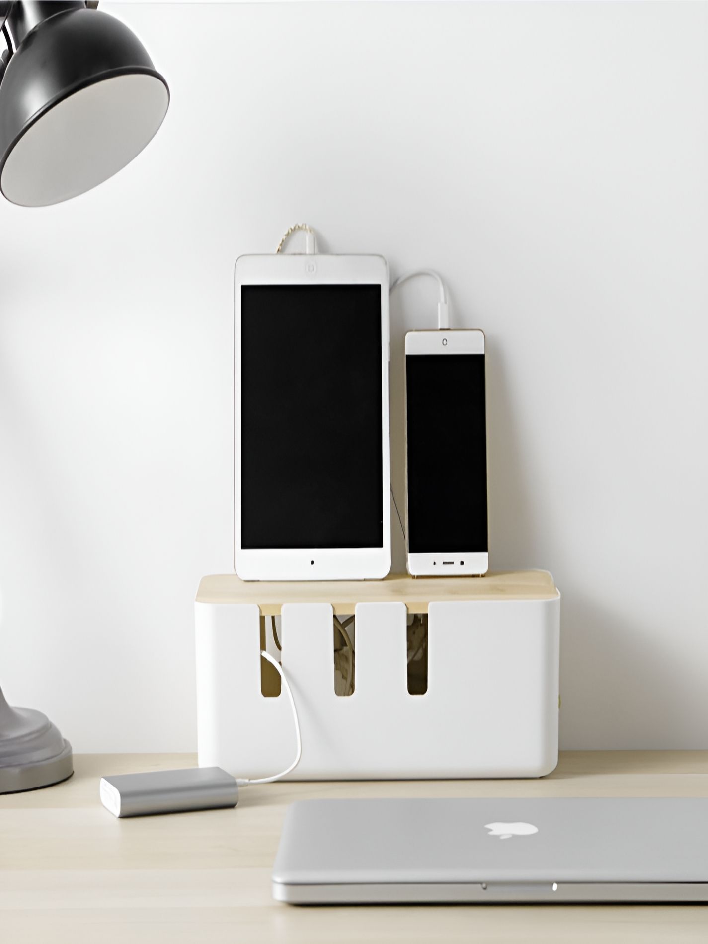 Arhat Organizers White Desk Organiser