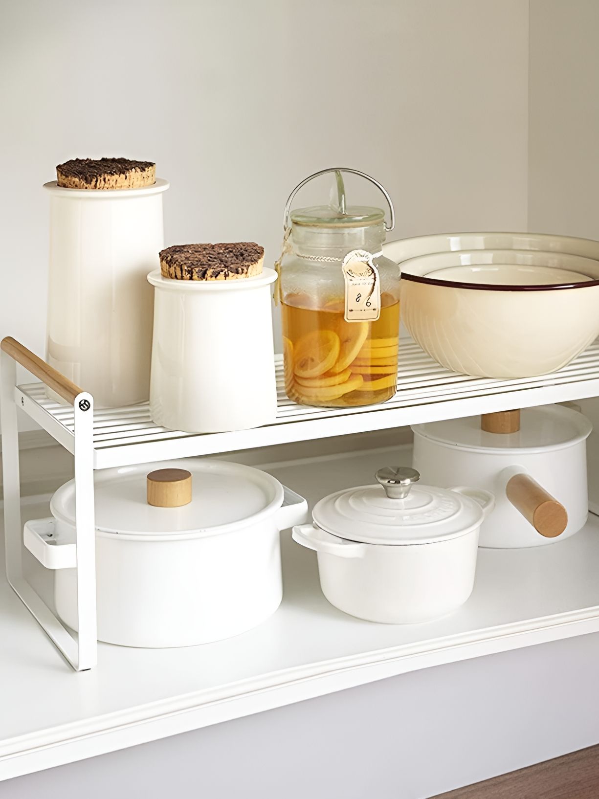Arhat Organizers White Regular Stylish Table  Organiser