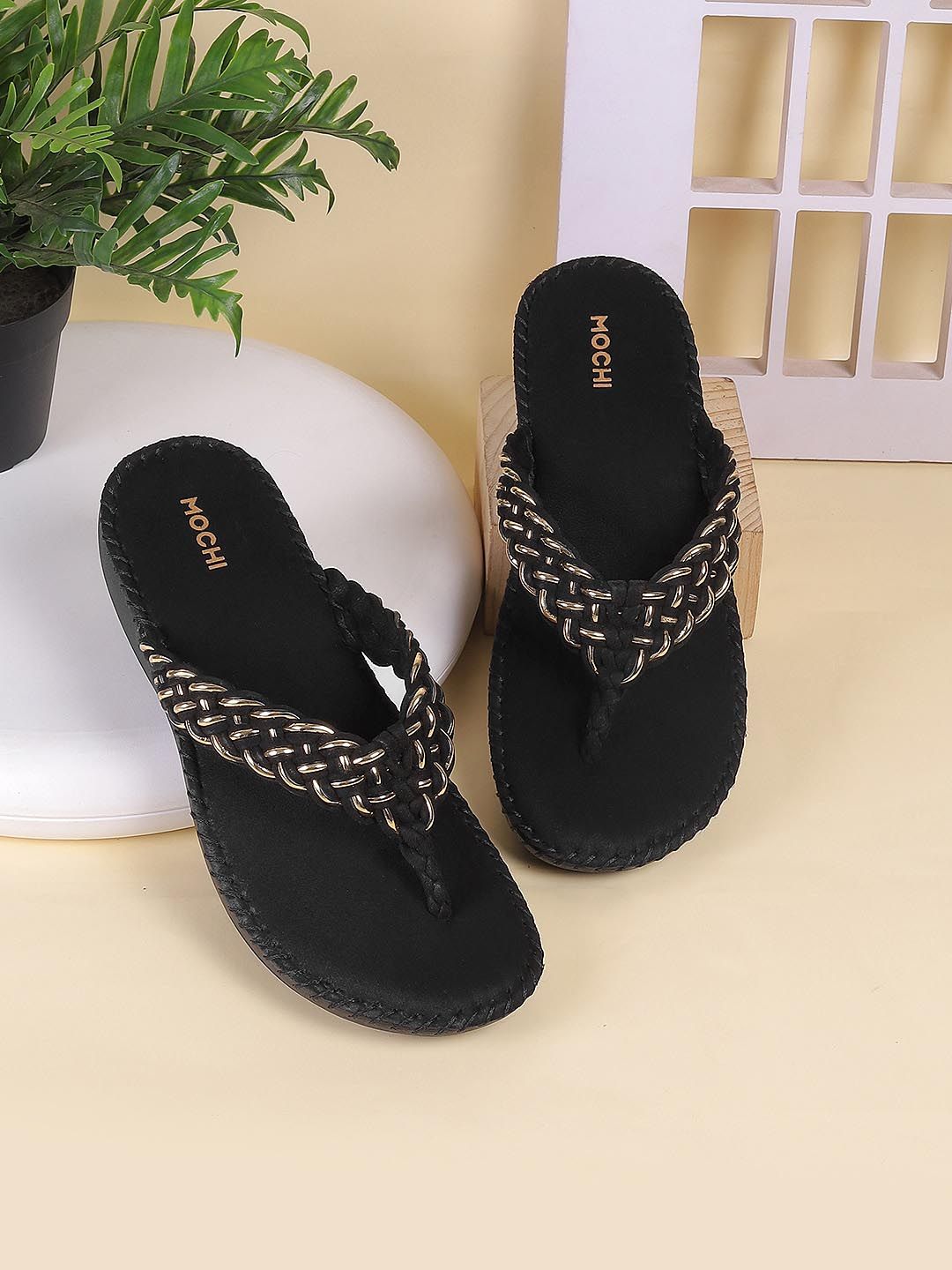 Mochi Mochi Textured Wedge Heels