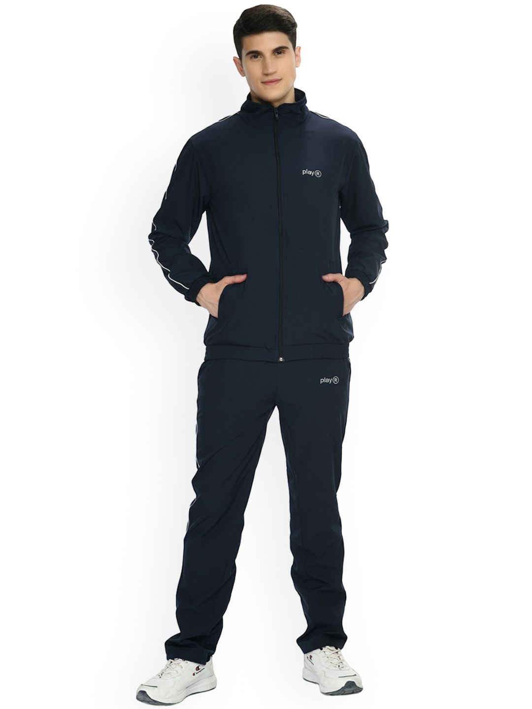 playR Mock Collar Long Sleeve Tracksuits