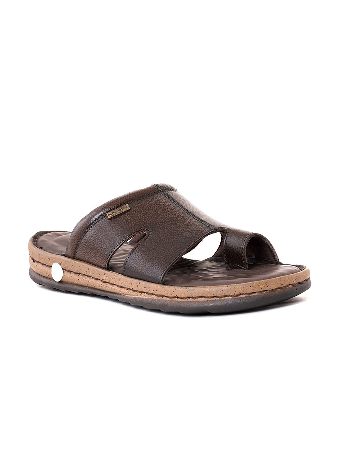 Khadims Men Leather Comfort Sandals