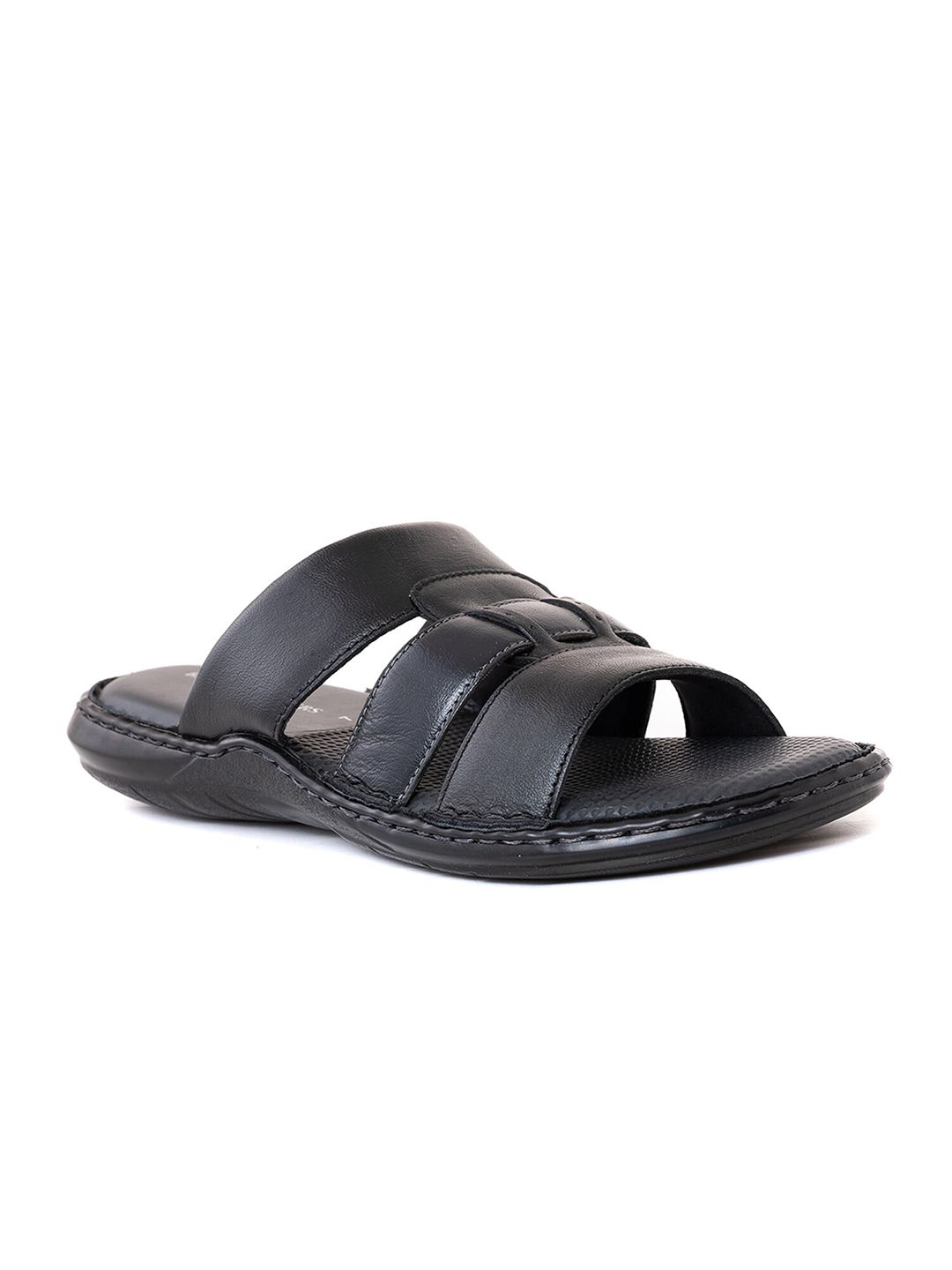 Khadims Men Leather Comfort Sandals