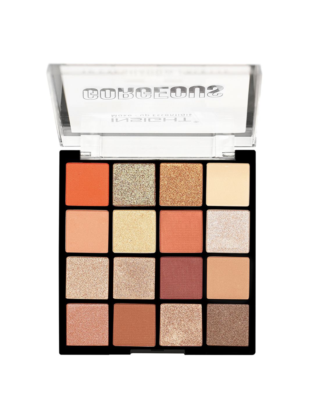 Insight Cosmetics Gorgeous High-Pigment 16 Eyeshadow Palette - Golden Skyline