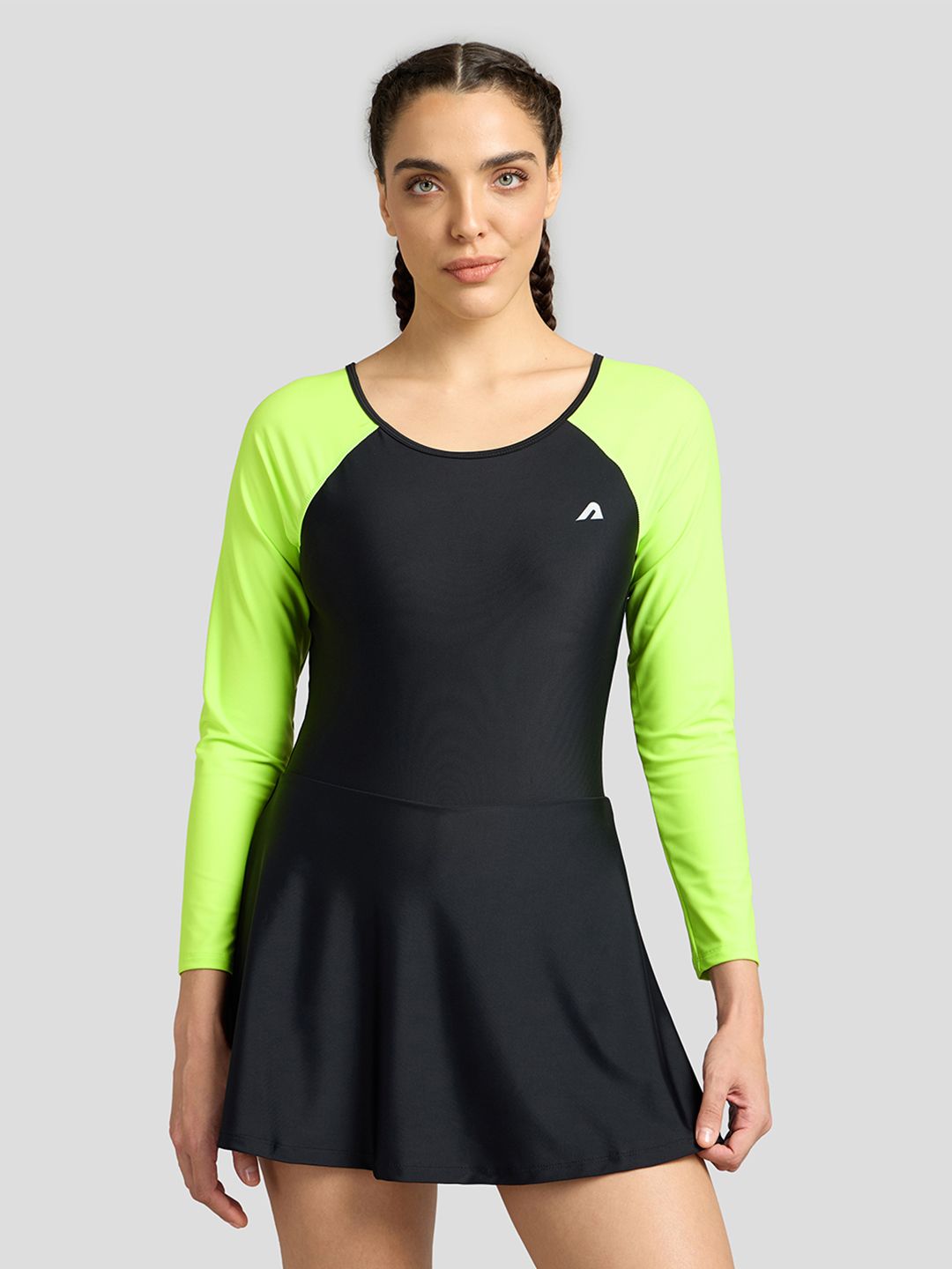 BOLDFIT Colorblocked Swimdress