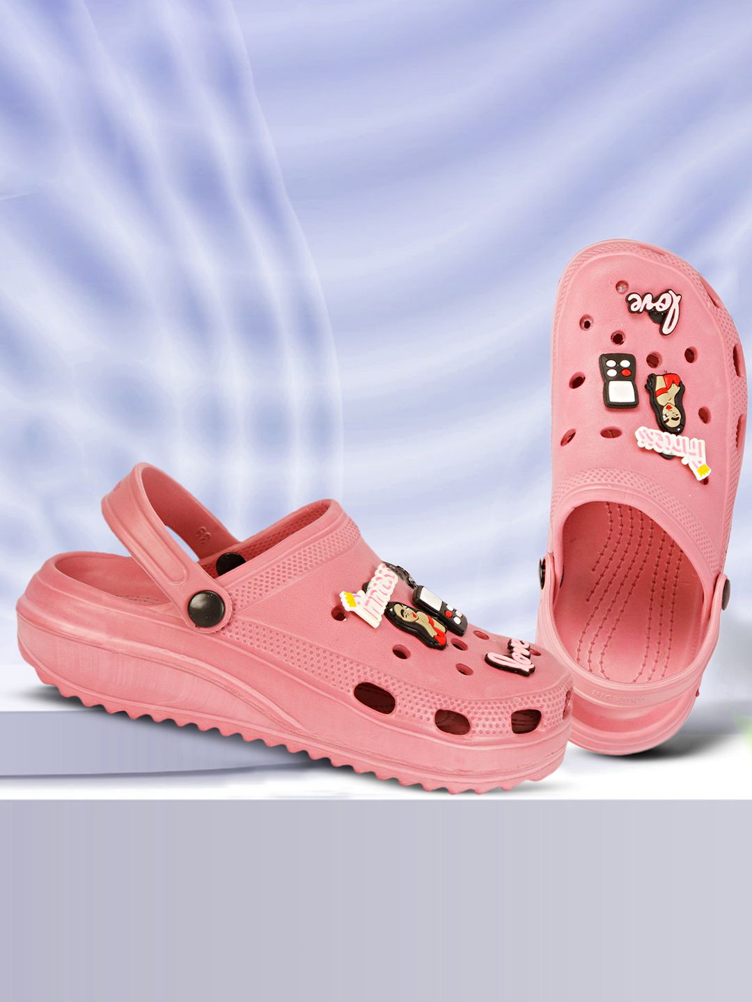 BAESD Women Self Design Clogs