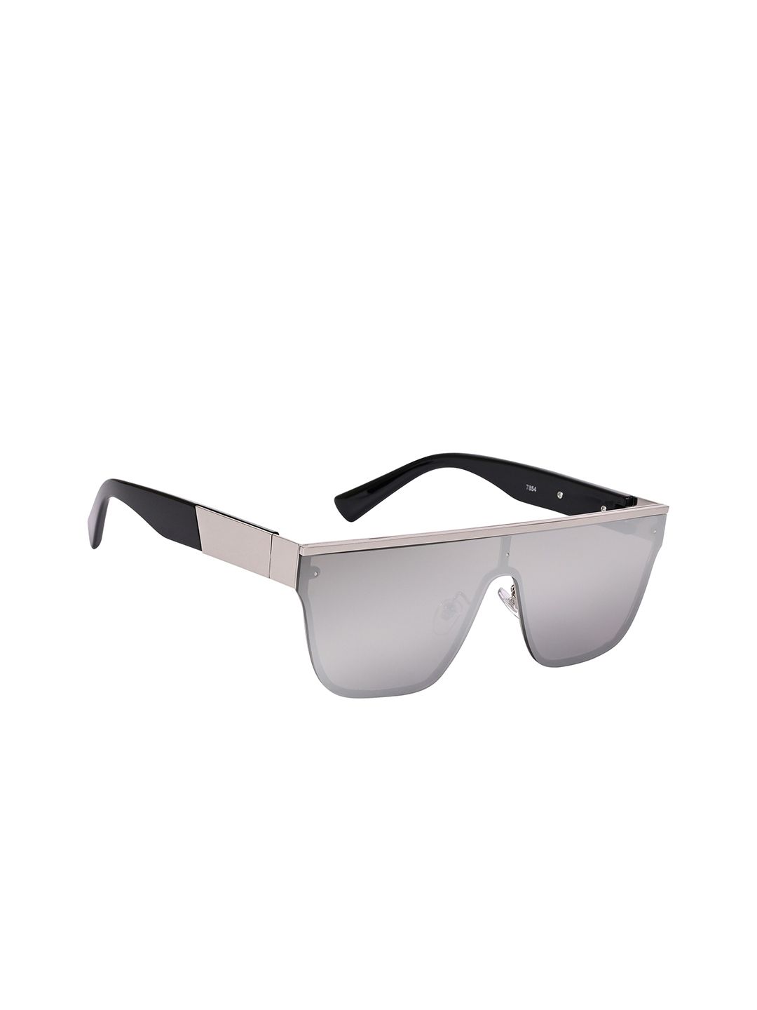 AISLIN Unisex Wayfarer Sunglasses with UV Protected Lens ES_12815-97-AS-7854-fSVR-STBK-WF