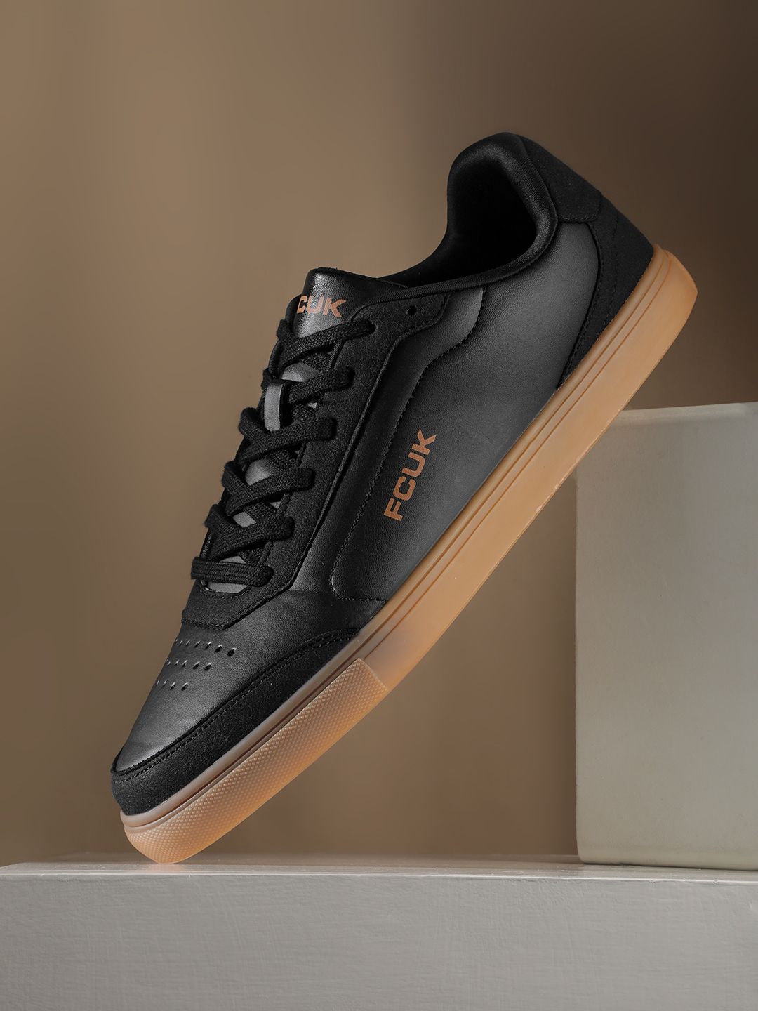 FCUK Men Solid Sneakers