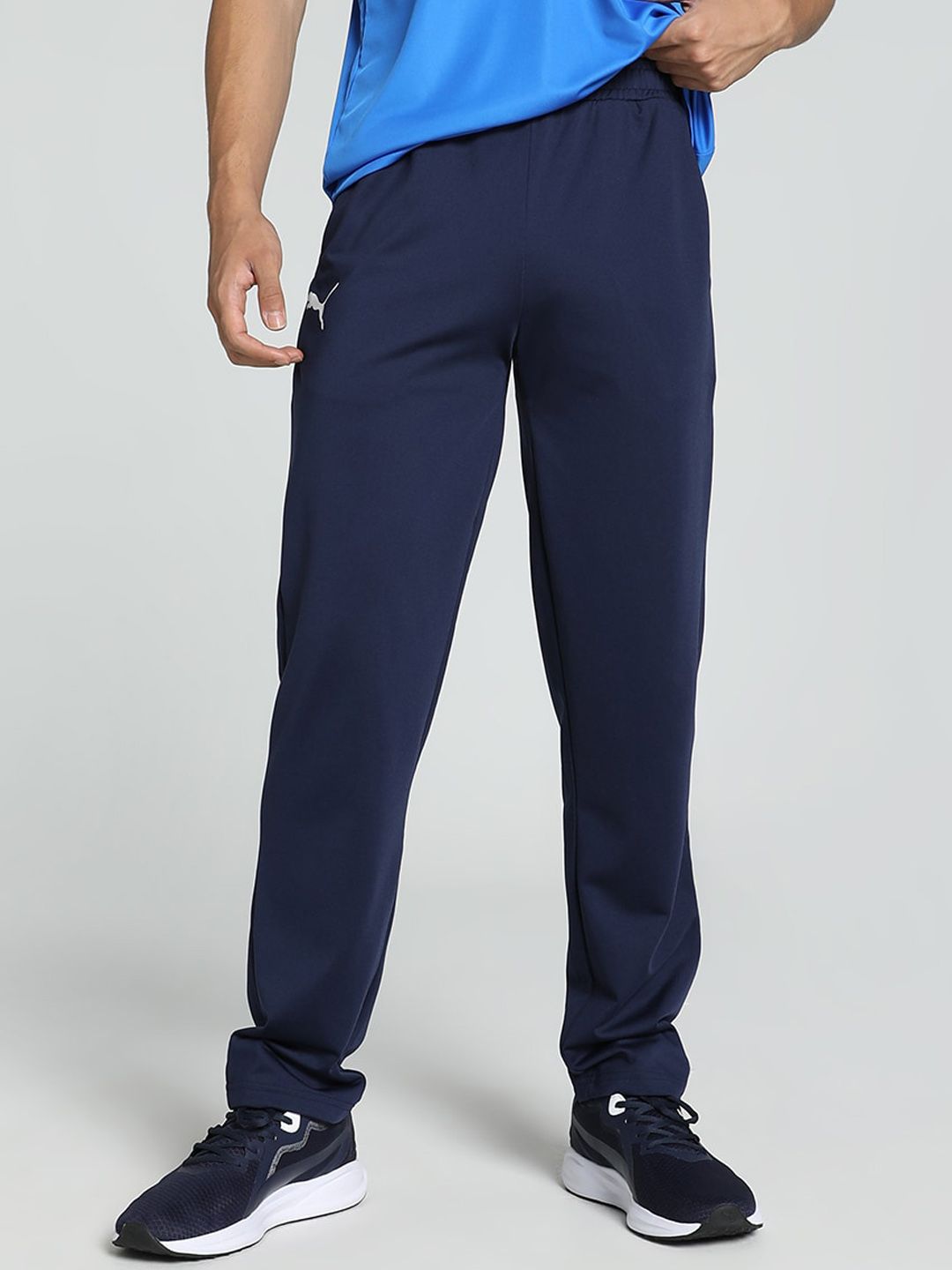 Puma Puma Cricket Teamwear Men Mid-Rise Track Pants