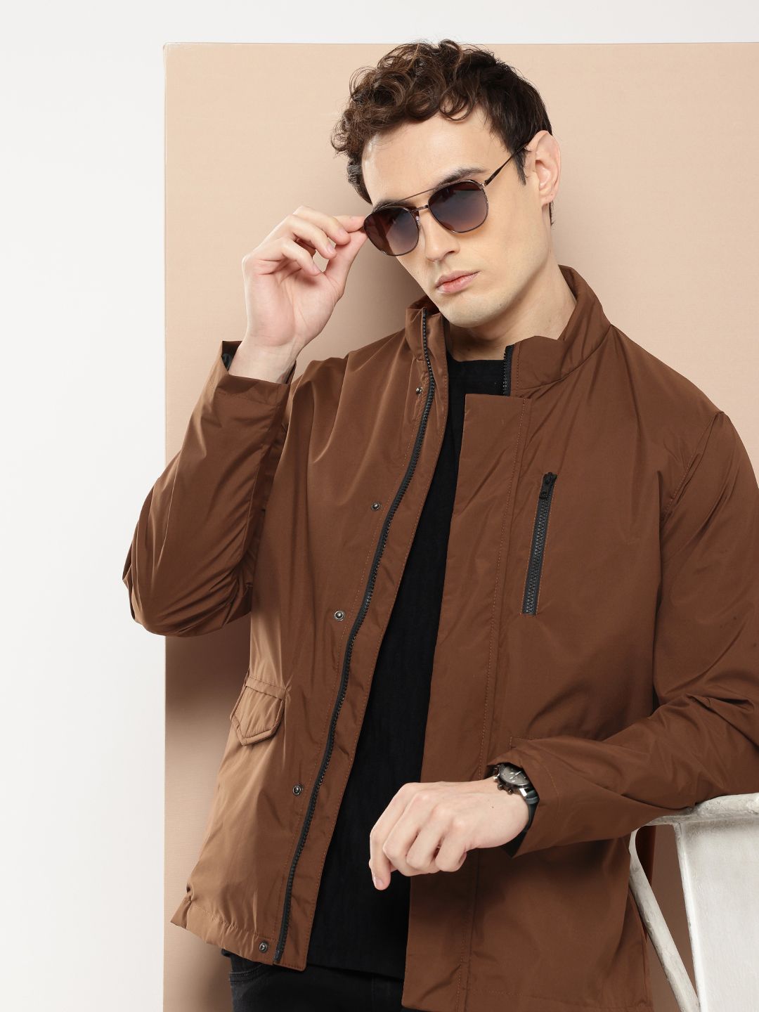 INVICTUS Mock Collar Sporty Jacket