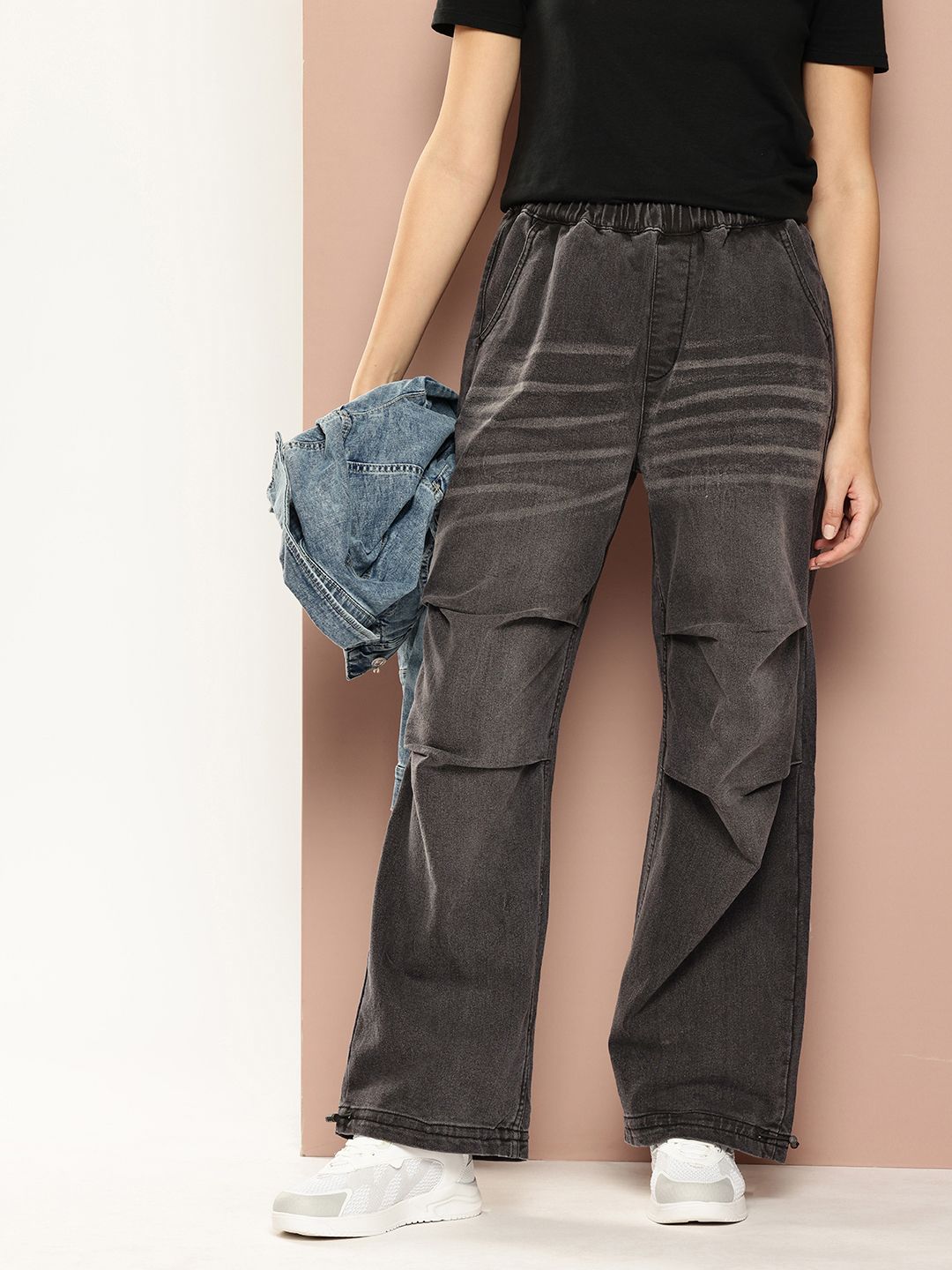 Buy glitchez Women Light Fade Baggy Jeans - Jeans for Women