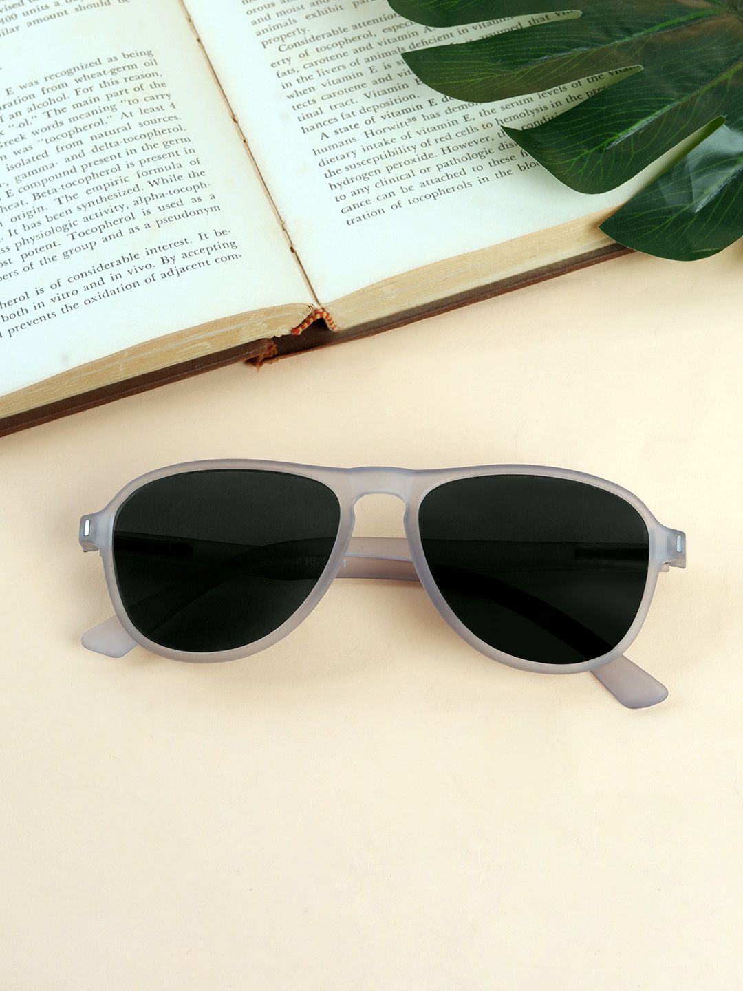 Woggles Unisex Full Rim Aviator Sunglasses with Polarized Lens WOAV-02-M10-1092-U