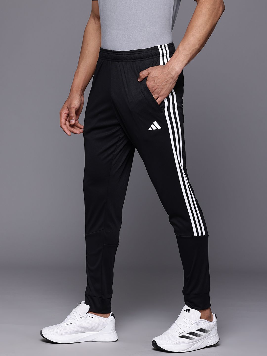 ADIDAS Men 3-Striped Logo Track Pants