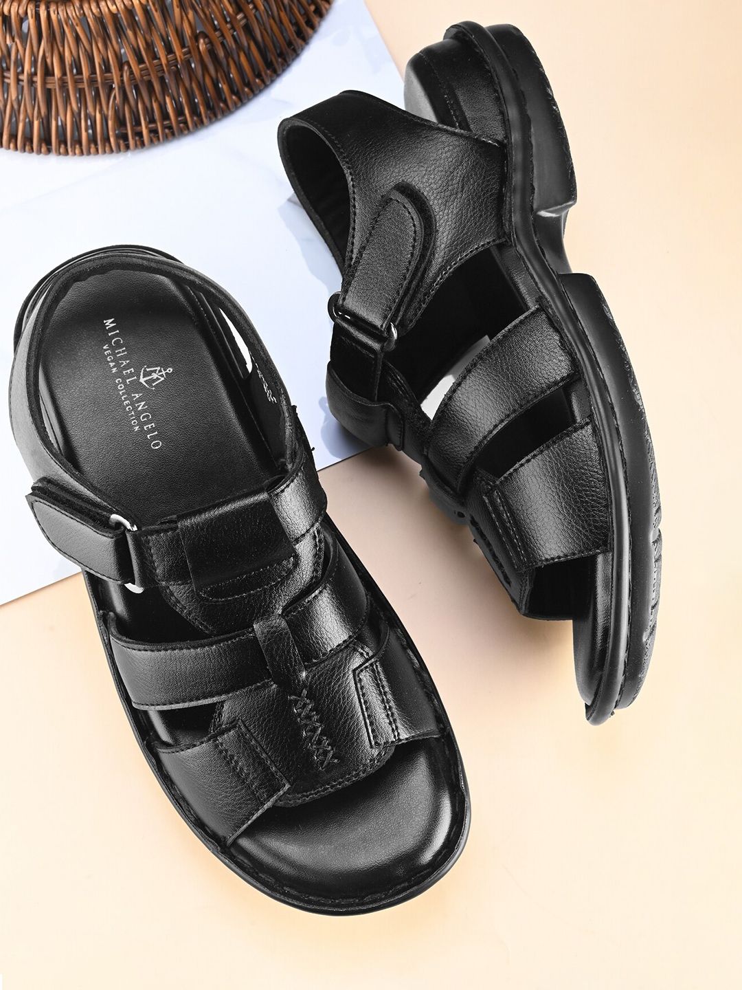 MICHAEL ANGELO Men Comfort Sandals