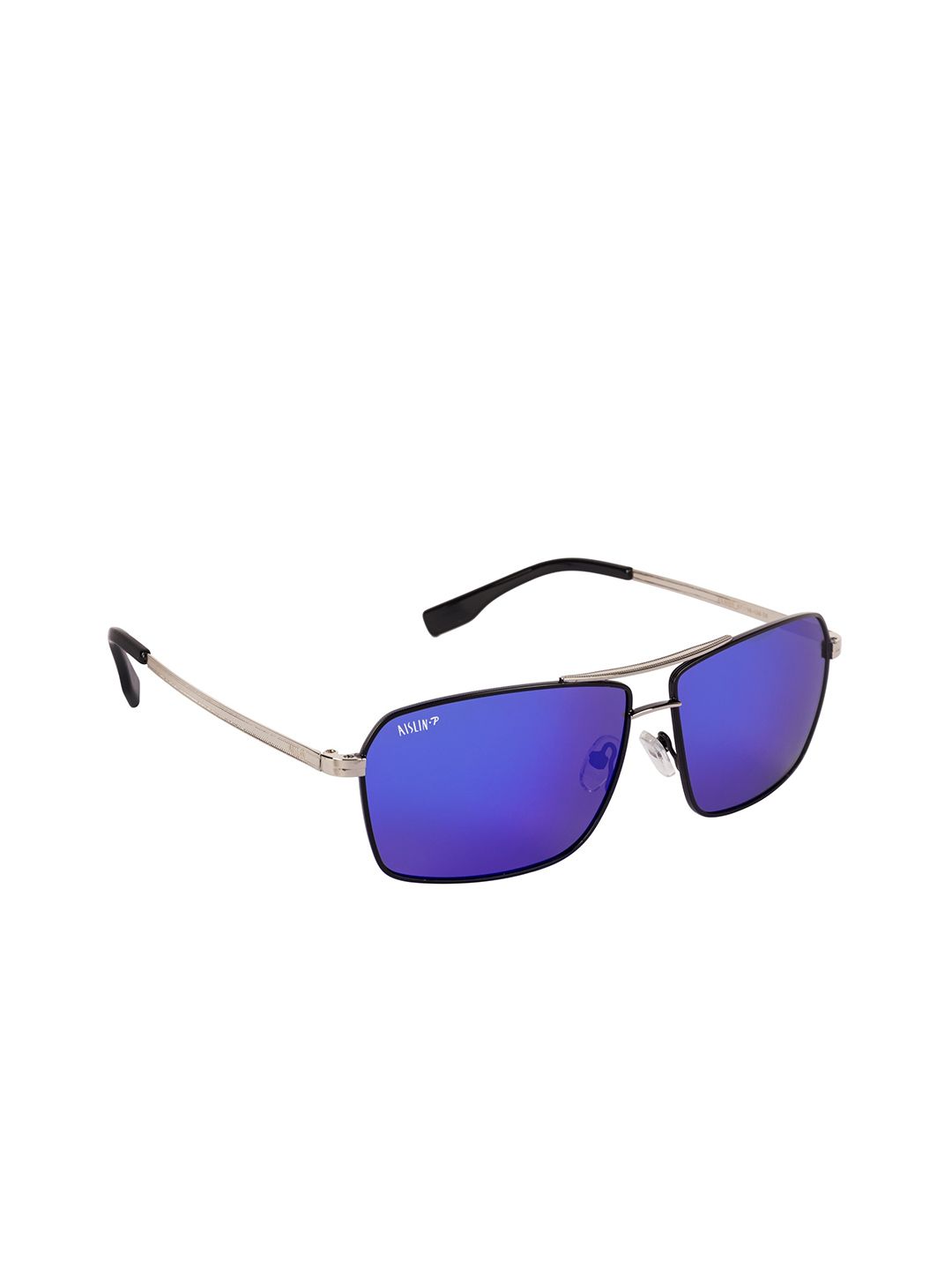 AISLIN Unisex Wayfarer Sunglasses with Polarised Lens ES_14234-54-AS-9005-fBLPR-BKST-WFRT