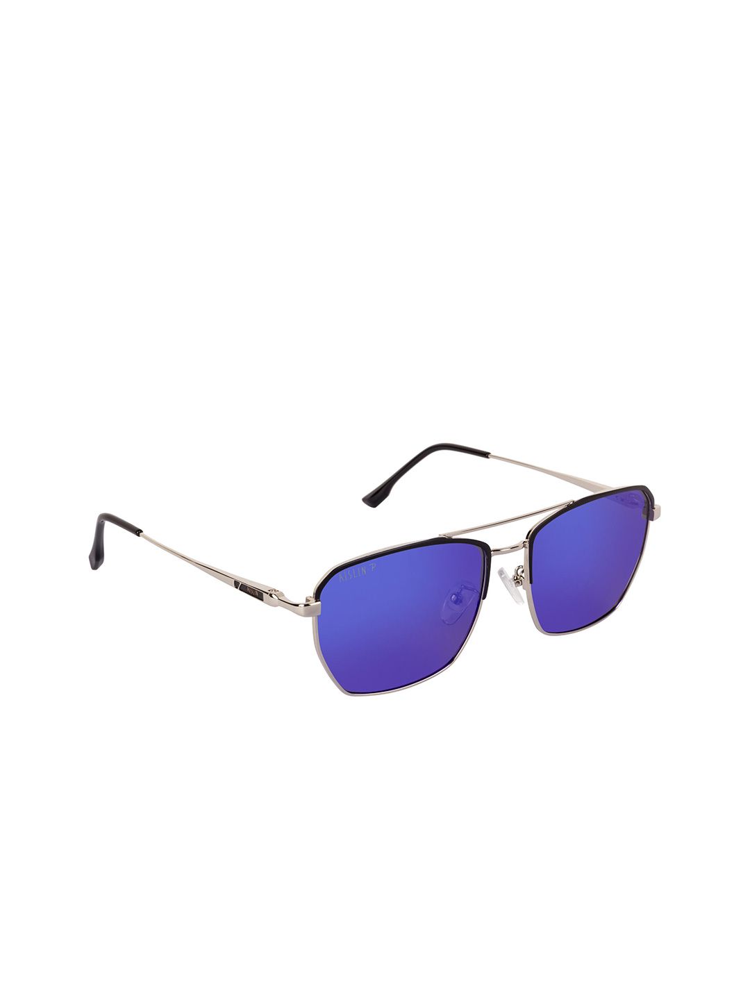 AISLIN Unisex Wayfarer Sunglasses with Polarised Lens ES_14264-54-AS-9010-fBLPR-STmBK-WF