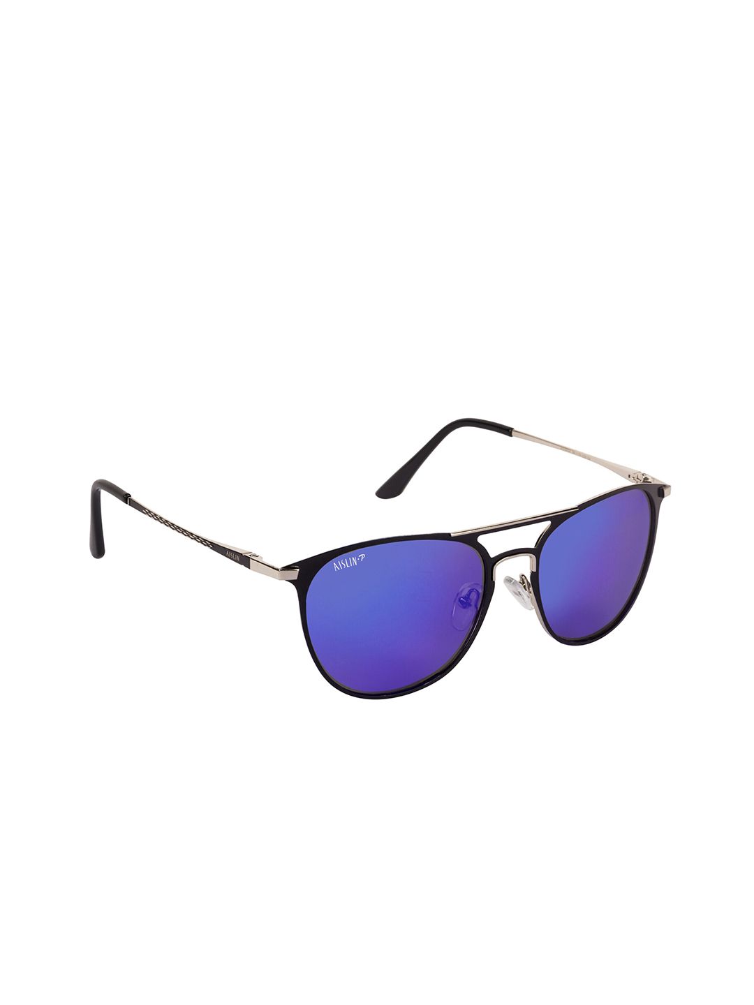 AISLIN Unisex Wayfarer Sunglasses with Polarised ES_14228-54-AS-9004-fBLPR-mBKST-WFRD